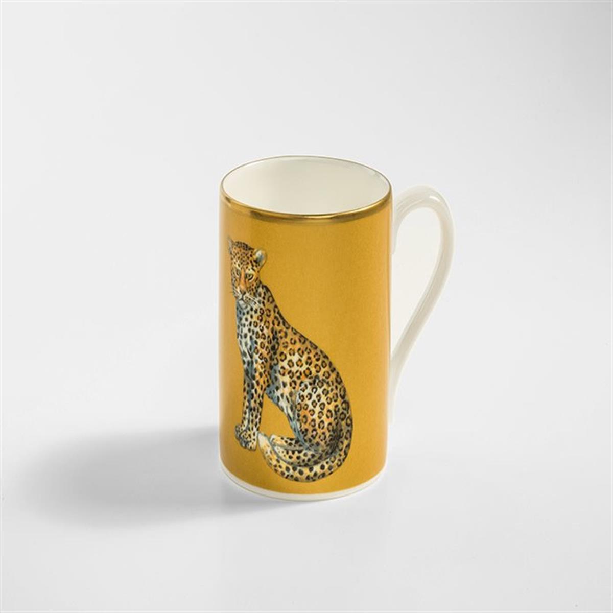 Design of LuxuryHALCYON DAYSBCMWL16MGGHALCYON DAYS MW - Leopard - Gold - Mug