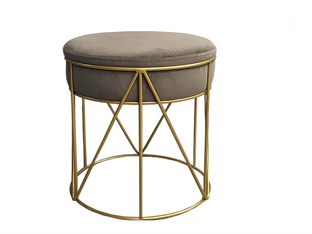 Design of LuxuryDESIGN OF LUXURYM-003162LARKA GRI PUF DMR005 | designofluxury.com.tr LARKA GRI PUF DMR005