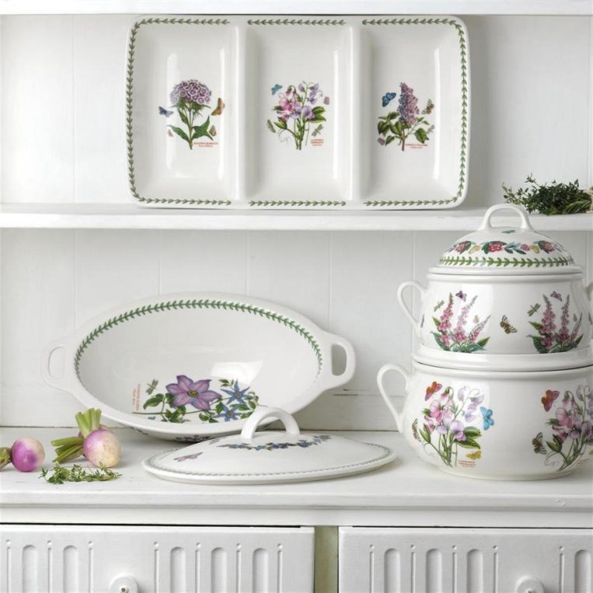 Design of LuxuryPORTMEIRIONRW.BG.06600-XBotanic Garden Oval Servis 28 cm