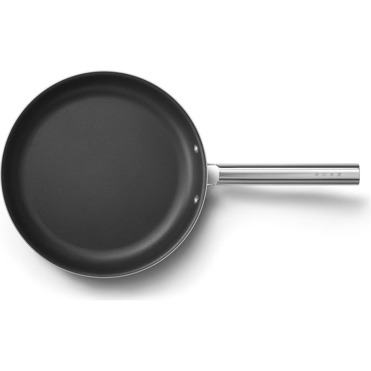 SMEGCKFF2401CRMSMEG Cookware 50'S Style Krem Tava 24 cm | designofluxury.com.tr SMEG Cookware 50'S Style Krem Tava 24 cm