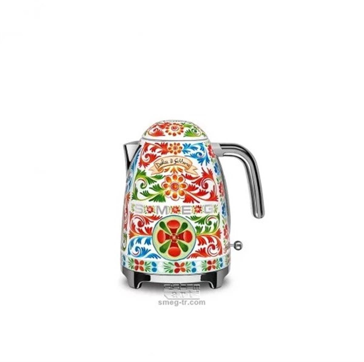 SMEGKLF03DGEUSMEG DOLCE&GABBANA  KETTLE | designofluxury.com.tr SMEG DOLCE&GABBANA  KETTLE