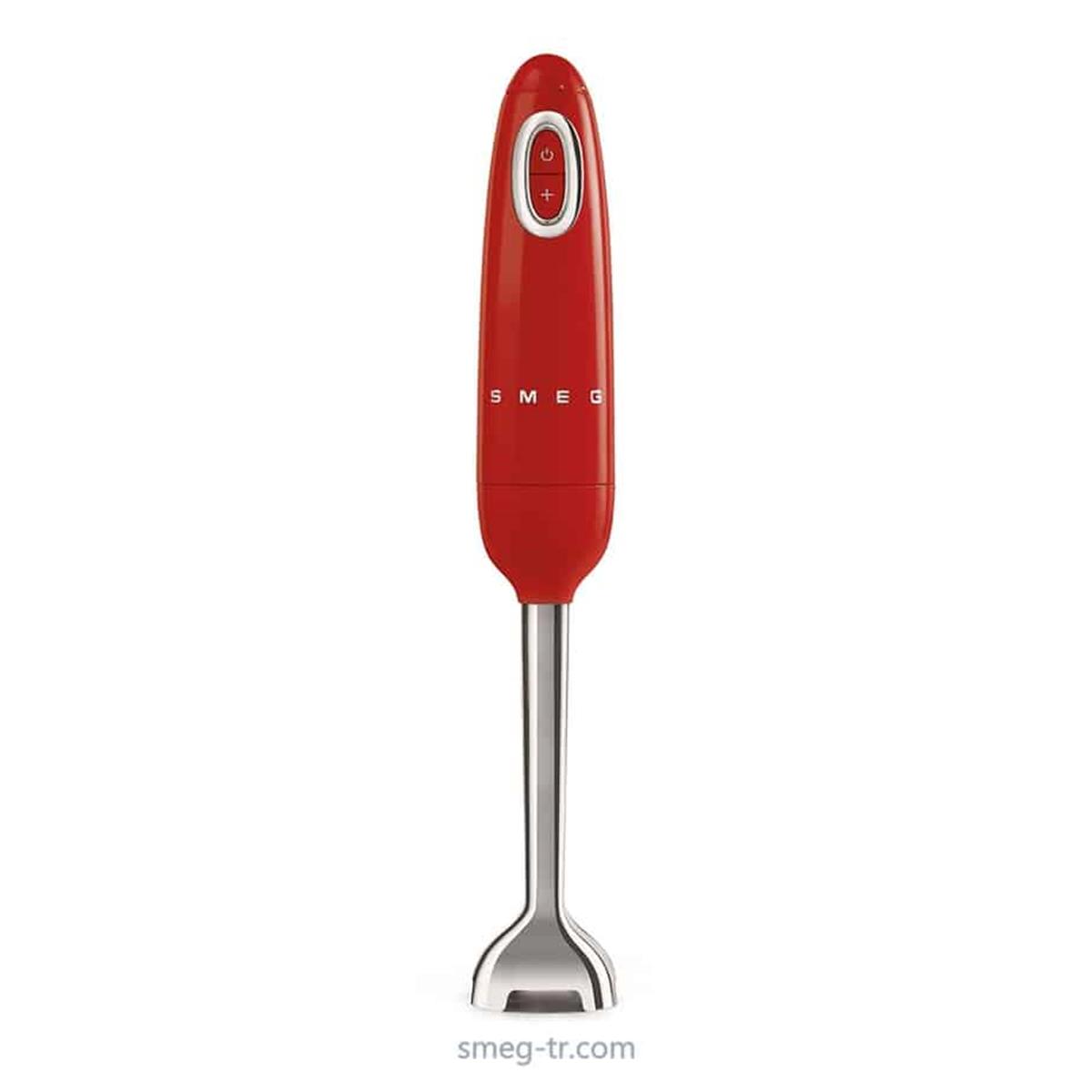 SMEGHBF02RDEUSMEG RETRO SERİSİ KIRMIZI EL BLENDER SETİ | designofluxury.com.tr SMEG RETRO SERİSİ KIRMIZI EL BLENDER SETİ