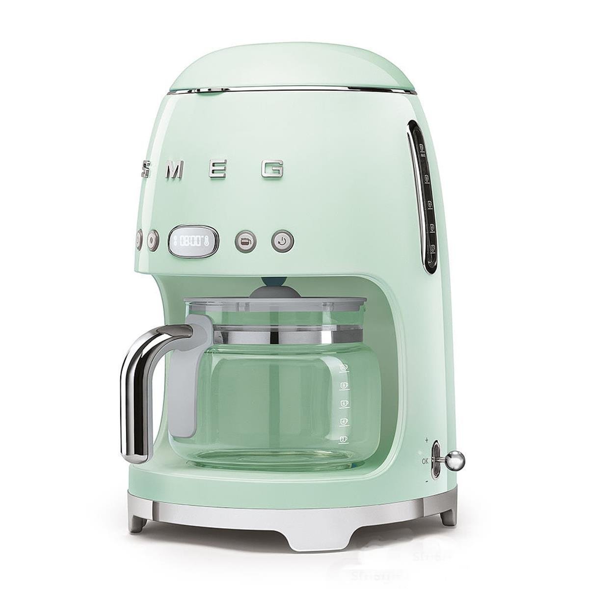 SMEGDCF01PGEUSMEG STANDART Pastel Yeşil Filtre Kahve Makinesi