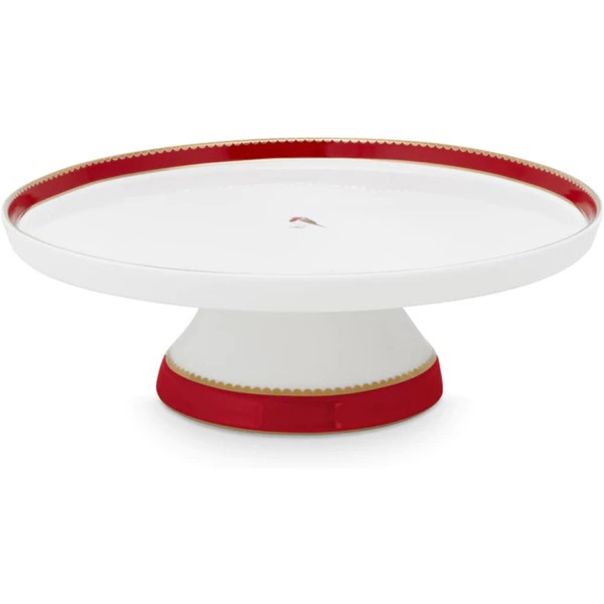 Design of LuxuryPİP STUDİO51018118Love Birds Beyaz Mini Kek Standı 24 cm