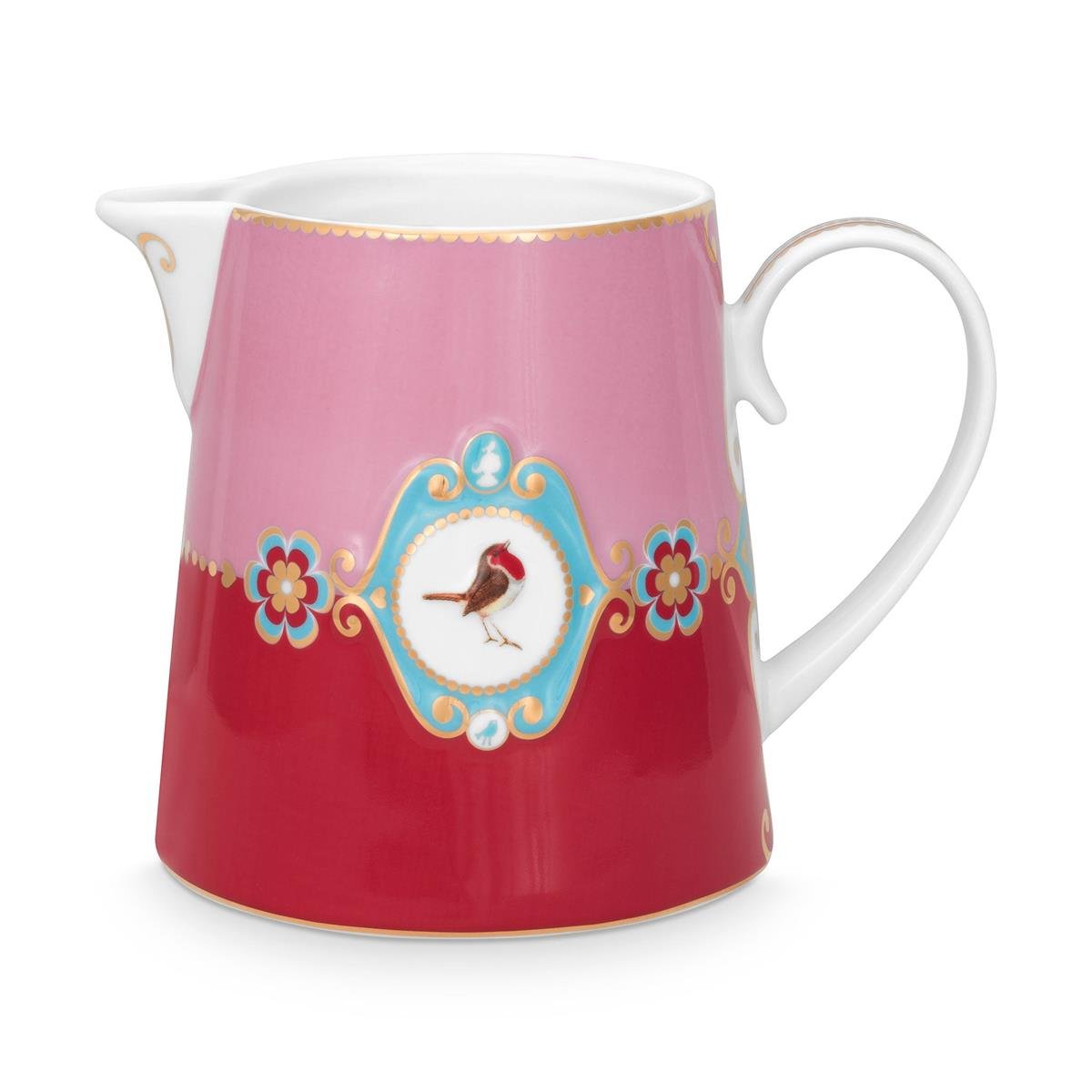 Design of LuxuryPİP STUDİO51007007Love Bird Sürahi, Kırmızı / Pembe | designofluxury.com.tr Love Bird Sürahi, Kırmızı / Pembe