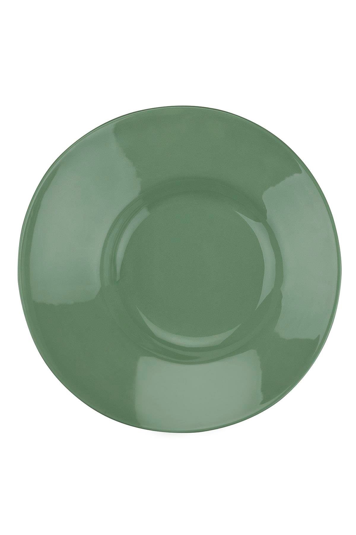 Design of LuxuryKÜTAHYA PORSELENAU20CK0006Aura 20 cm Çukur Tabak Yesil | designofluxury.com.tr Aura 20 cm Çukur Tabak Yesil