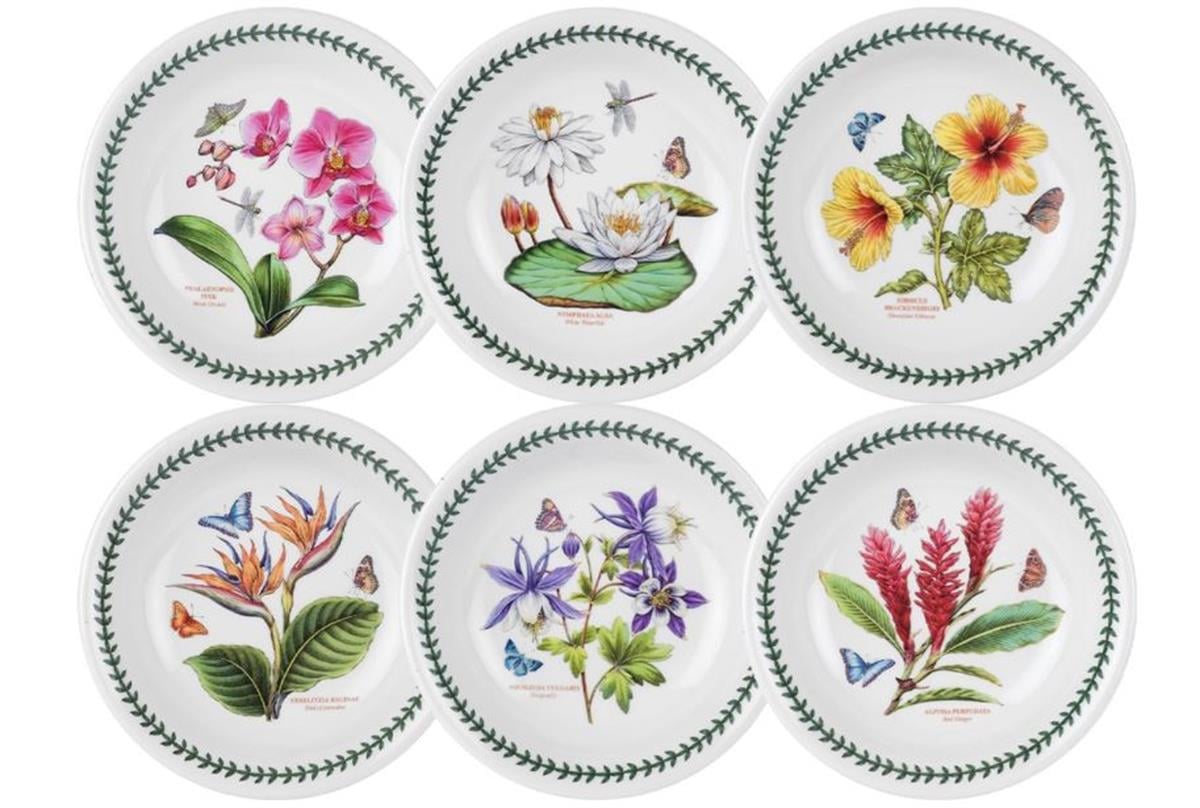 Design of LuxuryPORTMEIRIONRW.EG.05092BOTANİC GARDEN EXOTİC 15 CM TABAK