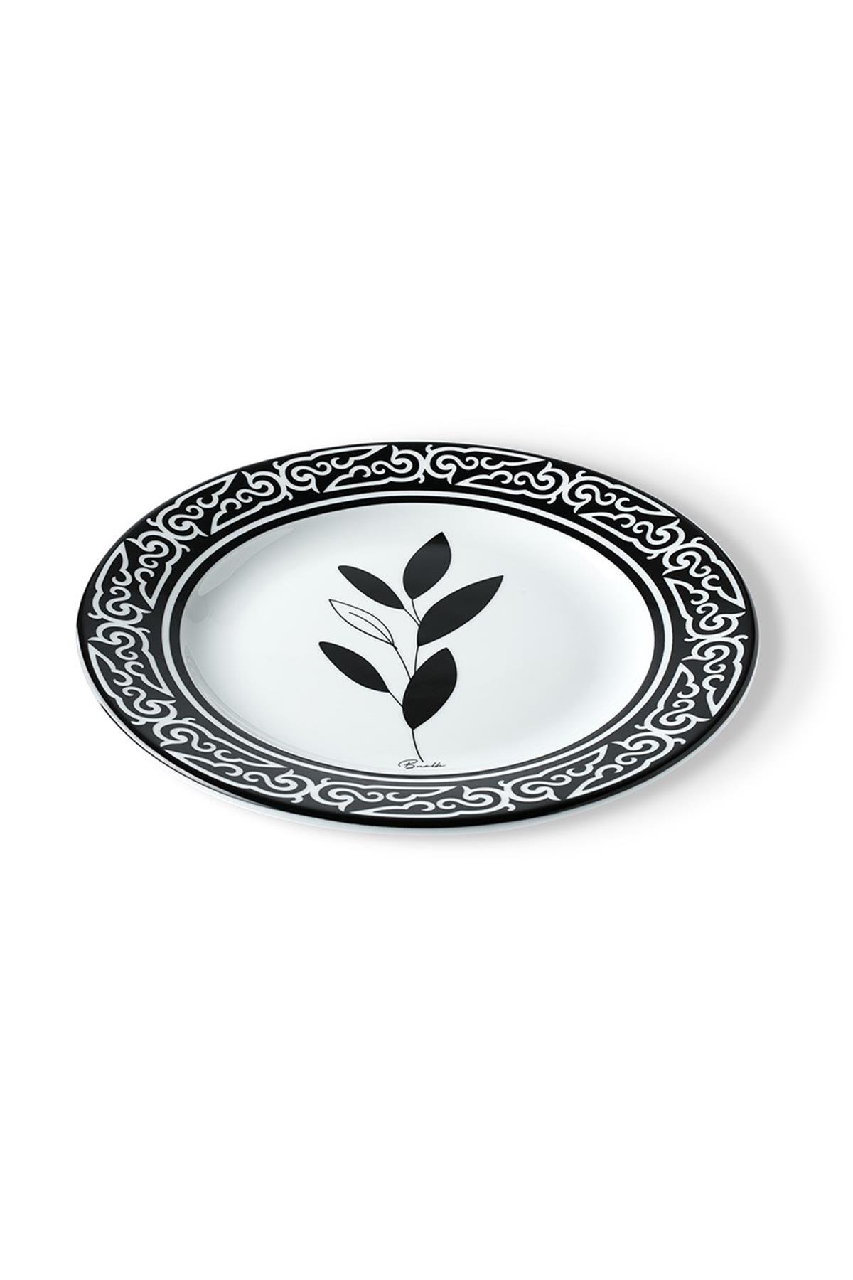Design of LuxuryBUALH28254210084BUALH BU21008D Busel Porselen 31 Cm Servis Tabağı