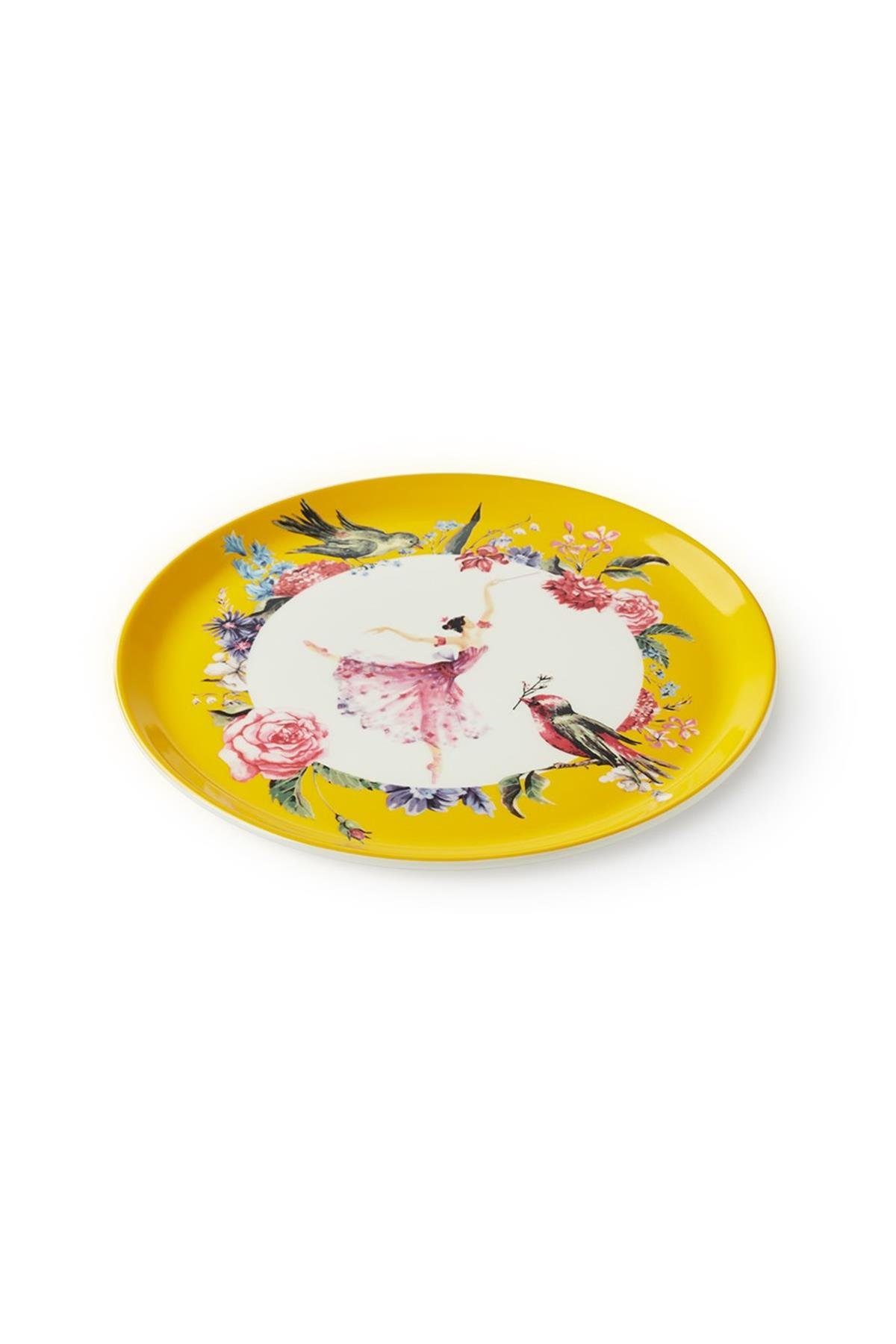 Design of LuxuryBUALH28254210131BUALH BU21013A Peri Kızı Porselen 24 Cm Pasta Tabağı
