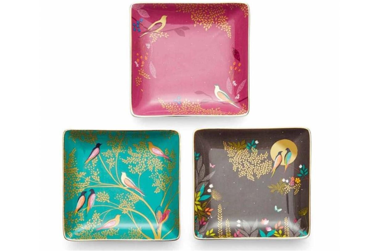 Design of LuxuryPORTMEIRIONRW.SMC.79247-XGCHELSEA KARE TABAK 11 CM 3 LÜ SET