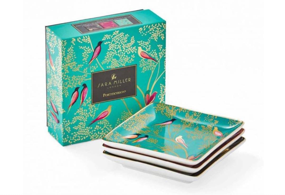 Design of LuxuryPORTMEIRIONRW.SMC.79247-XGCHELSEA KARE TABAK 11 CM 3 LÜ SET