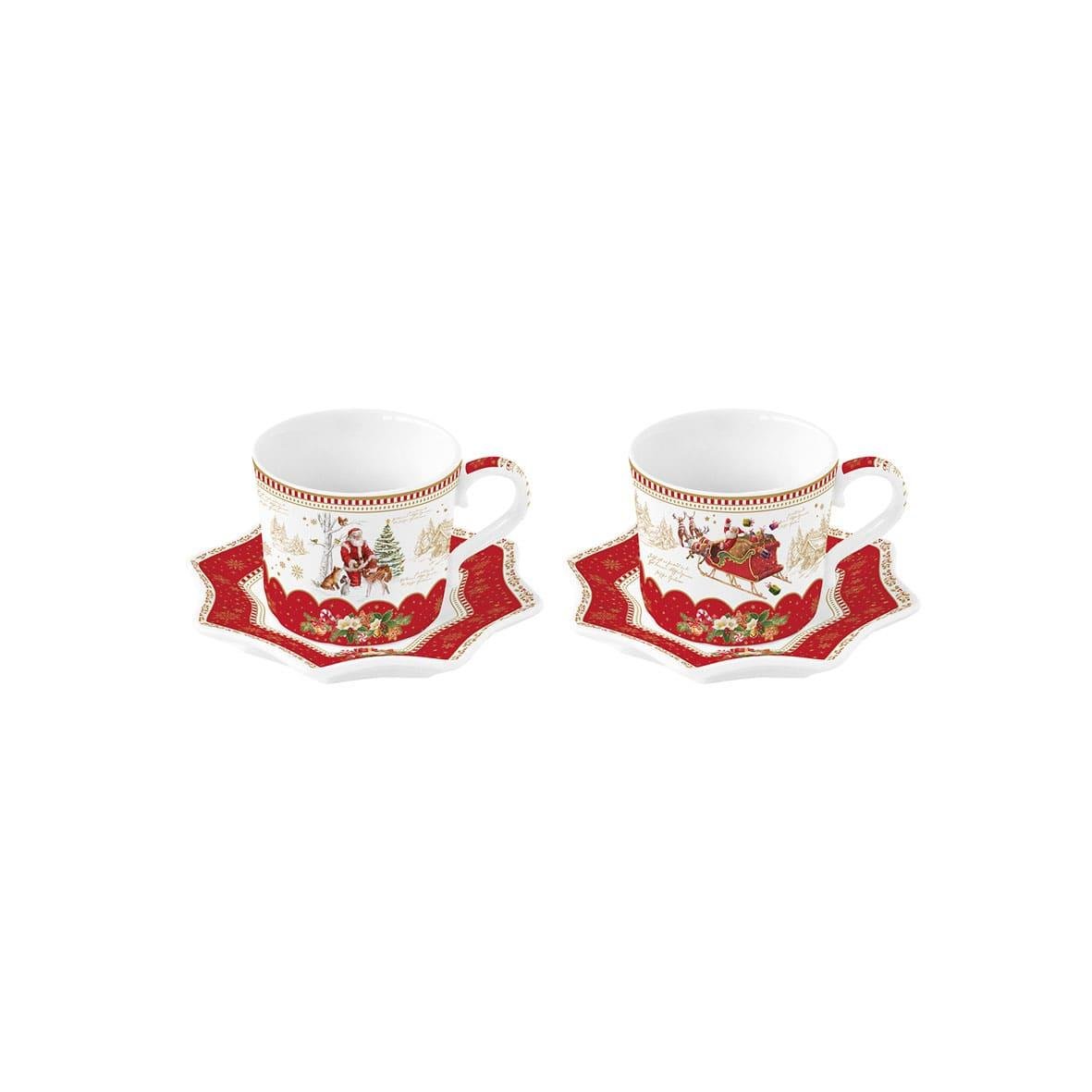 Design of LuxuryEASY LİFE1237 CHMEEasy Life Christmas Memories 2 Ii Porselen Kahve Fincanı