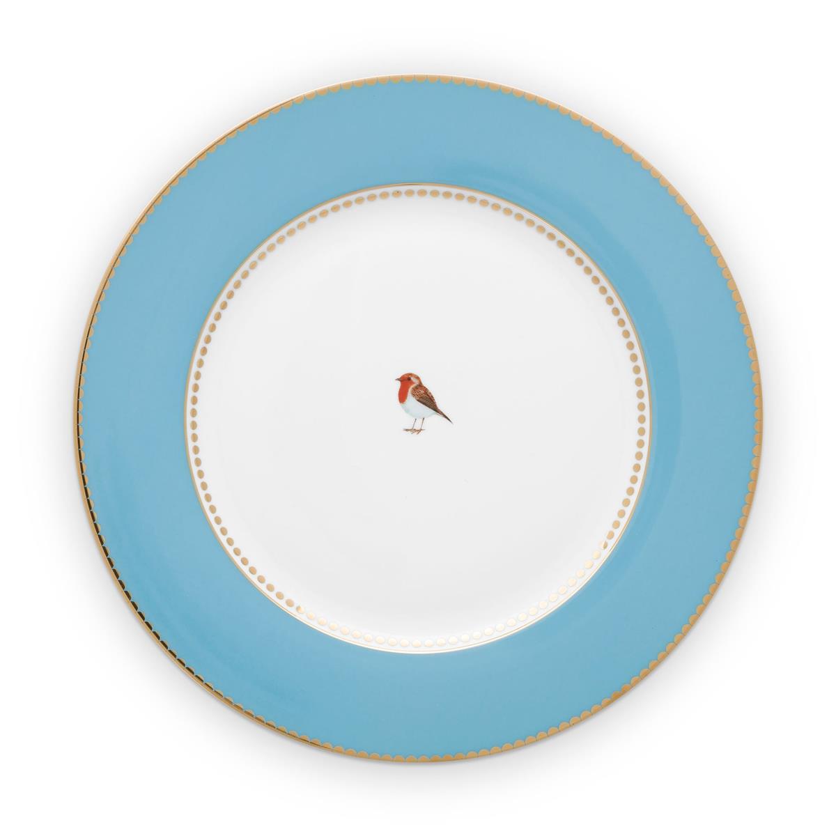 Design of LuxuryPİP STUDİO51001027Love Bird Tabak Mavi 17 cm | designofluxury.com.tr Love Bird Tabak Mavi 17 cm