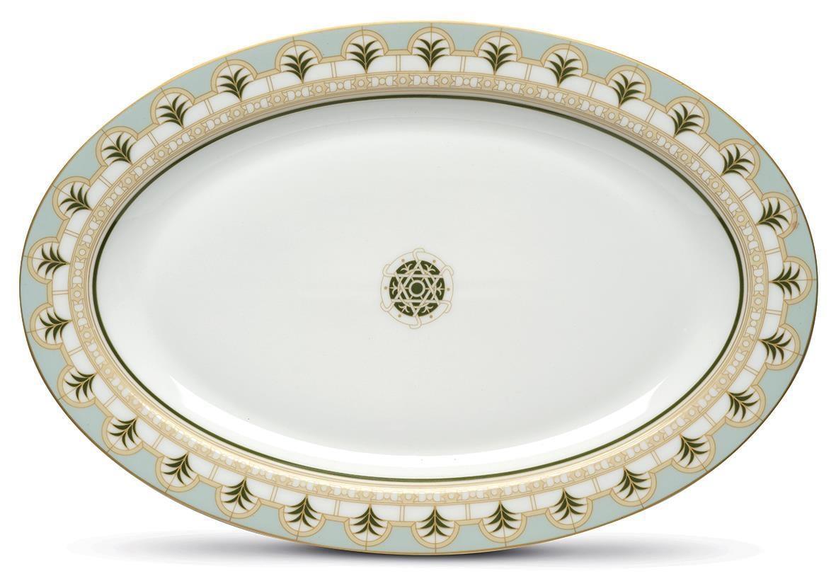 Design of LuxuryPOZZİ MİLANOPM0132 RSTAPozzi Milano Rosita Porselen Oval Servis Tabağı 36cm x 24,5cm