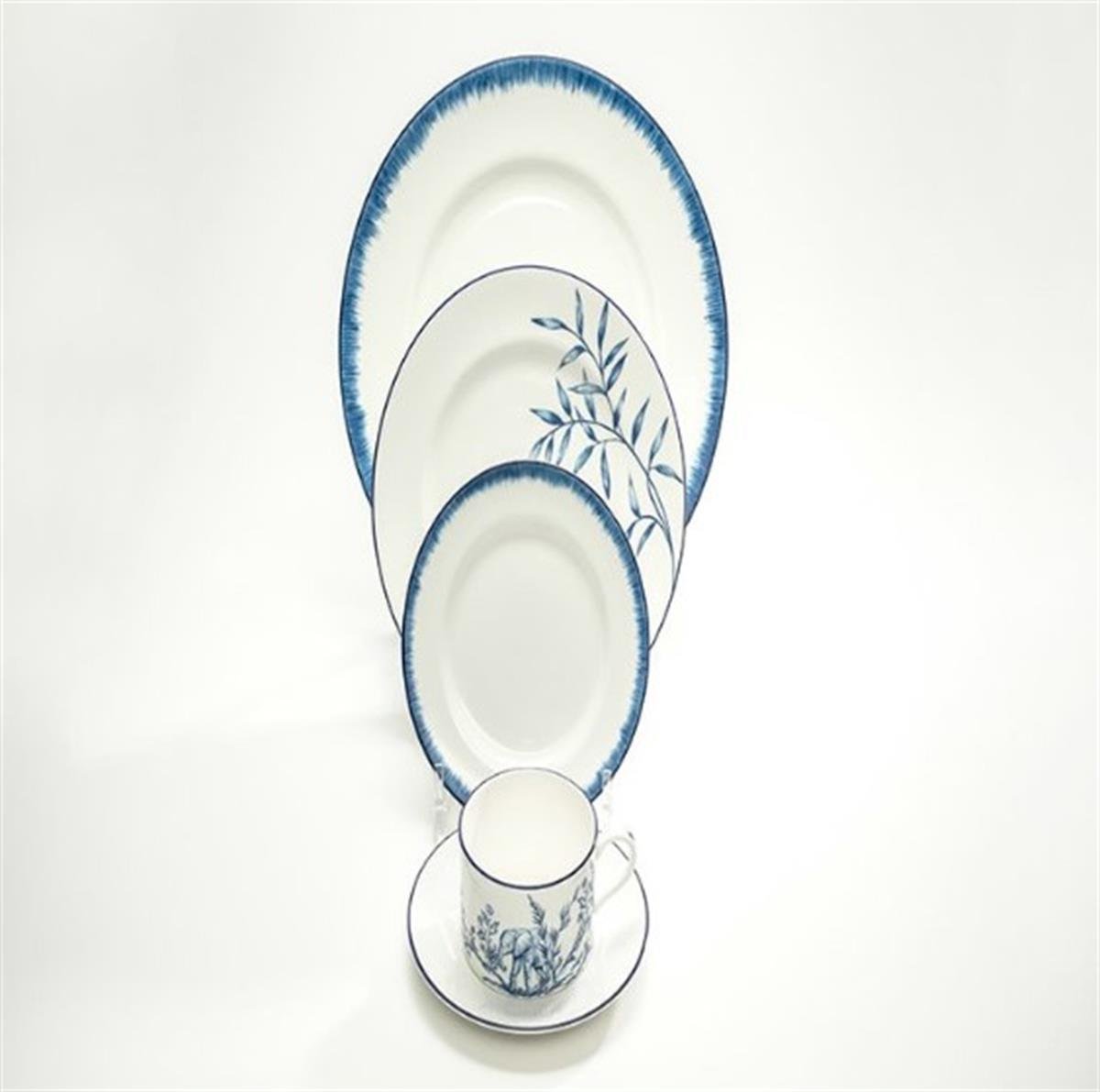 Design of LuxuryHALCYON DAYSBCNCS115PGHALCYON DAYS NC - Serengeti - 5 Piece Place Setting