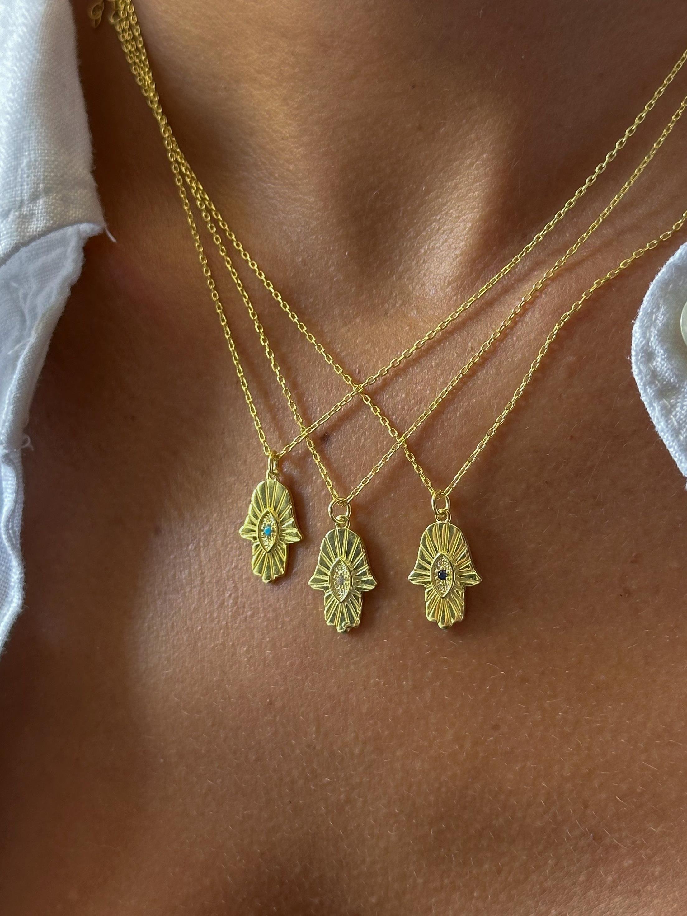 Fatma Ana Figürlü Madalyon Kolye - 925 Ayar Gümüş