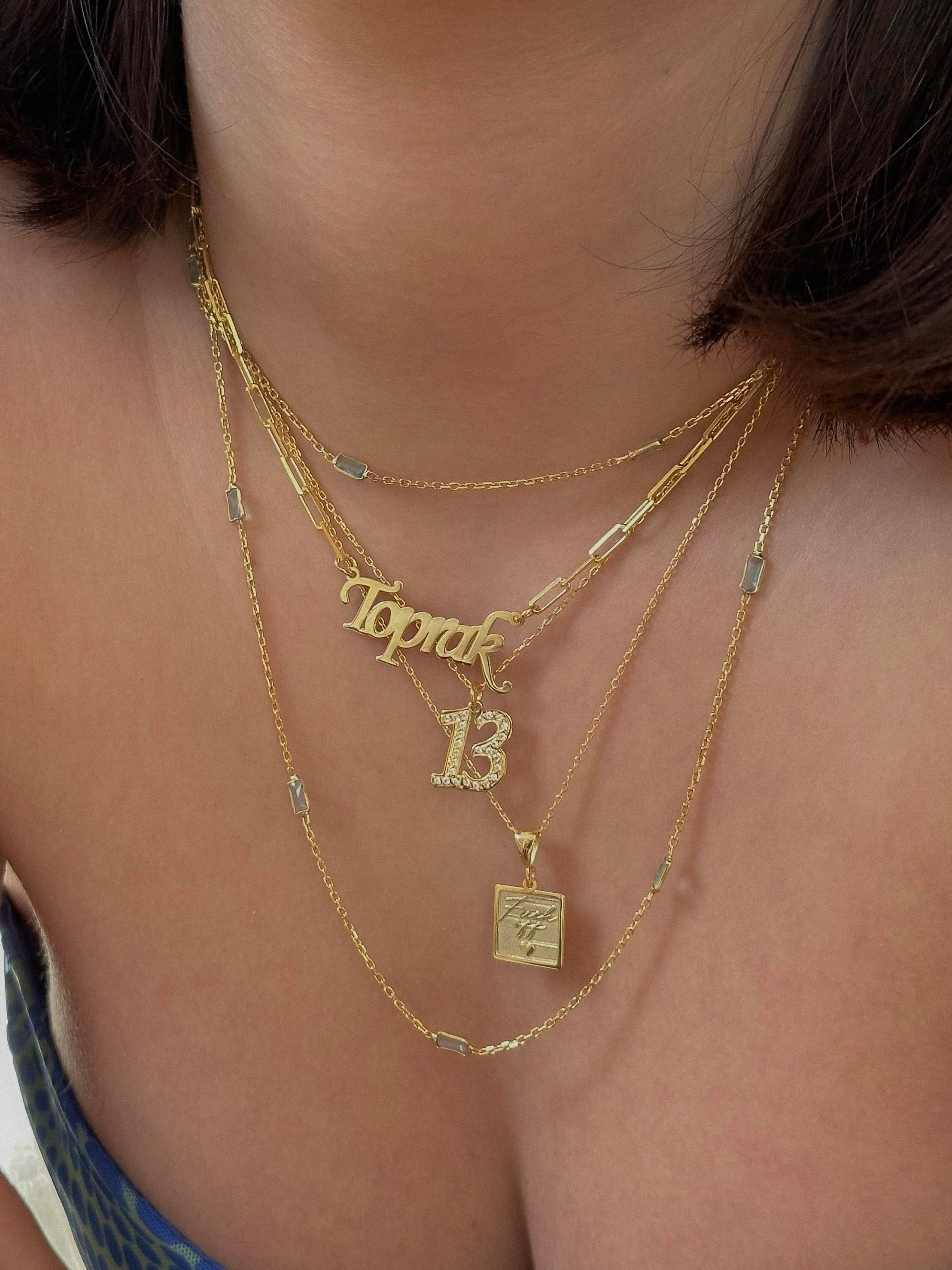 Fuck Off Kolye  - 925 Ayar Gümüş