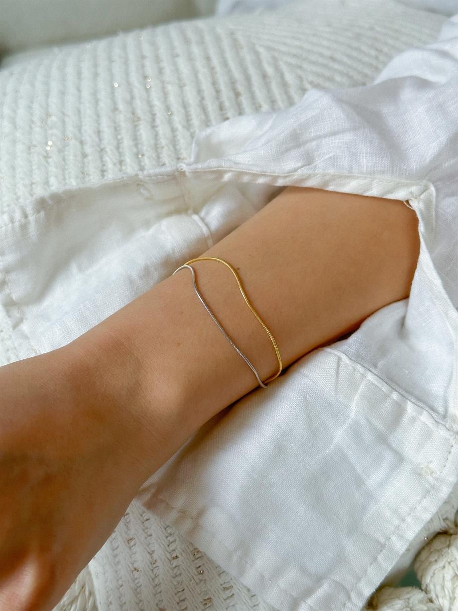 İnce İtalyan Zincir - 925 Ayar Gümüş