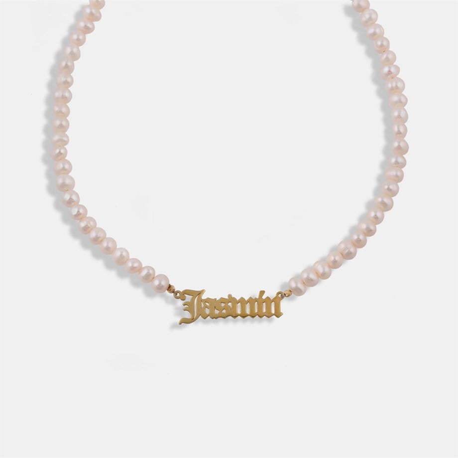 İnci İsim Kolye