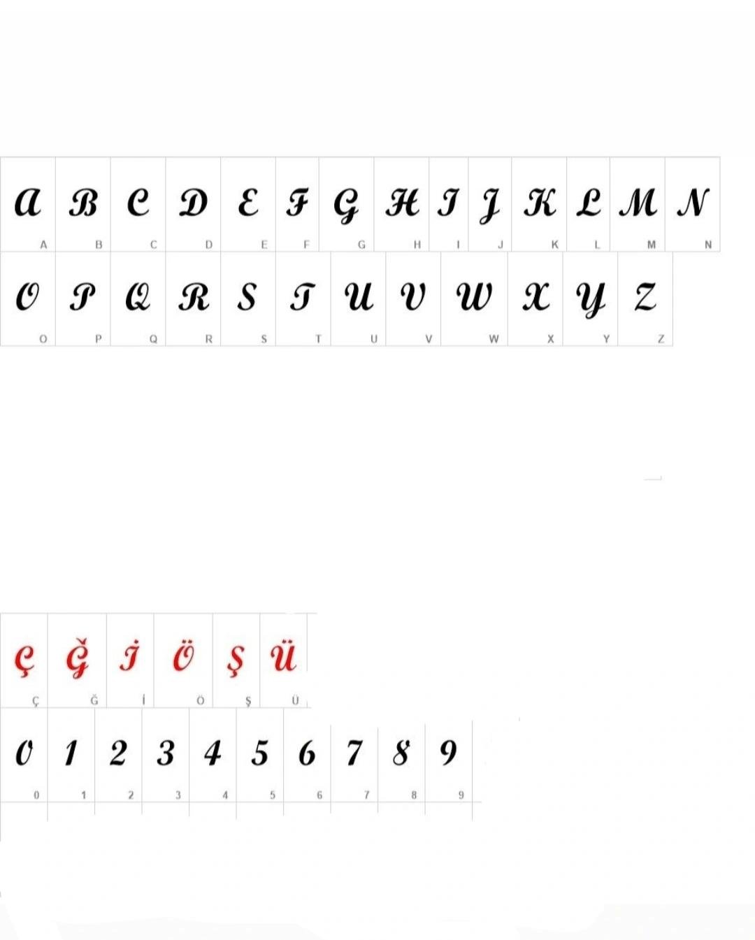Kişiye Özel El Yazısı Harfli Kolye - 925 Ayar Gümüş