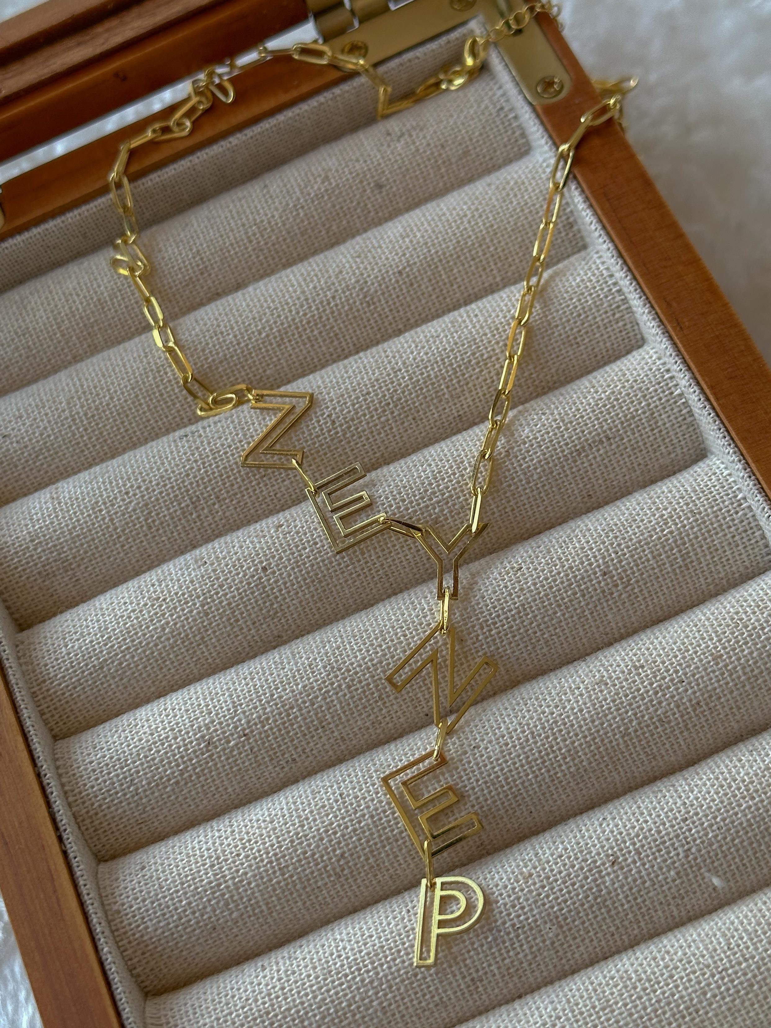 Kişiye Özel İsim Kolye - 925 Ayar Gümüş