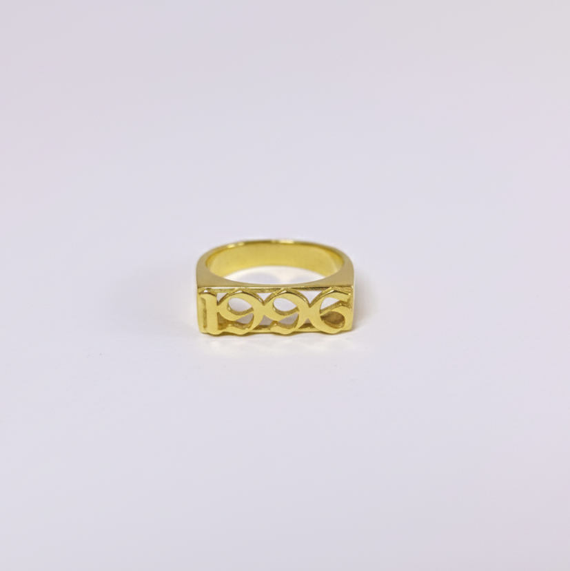 Kişiye Özel Tarih Yüzük - 925 Ayar Gümüş