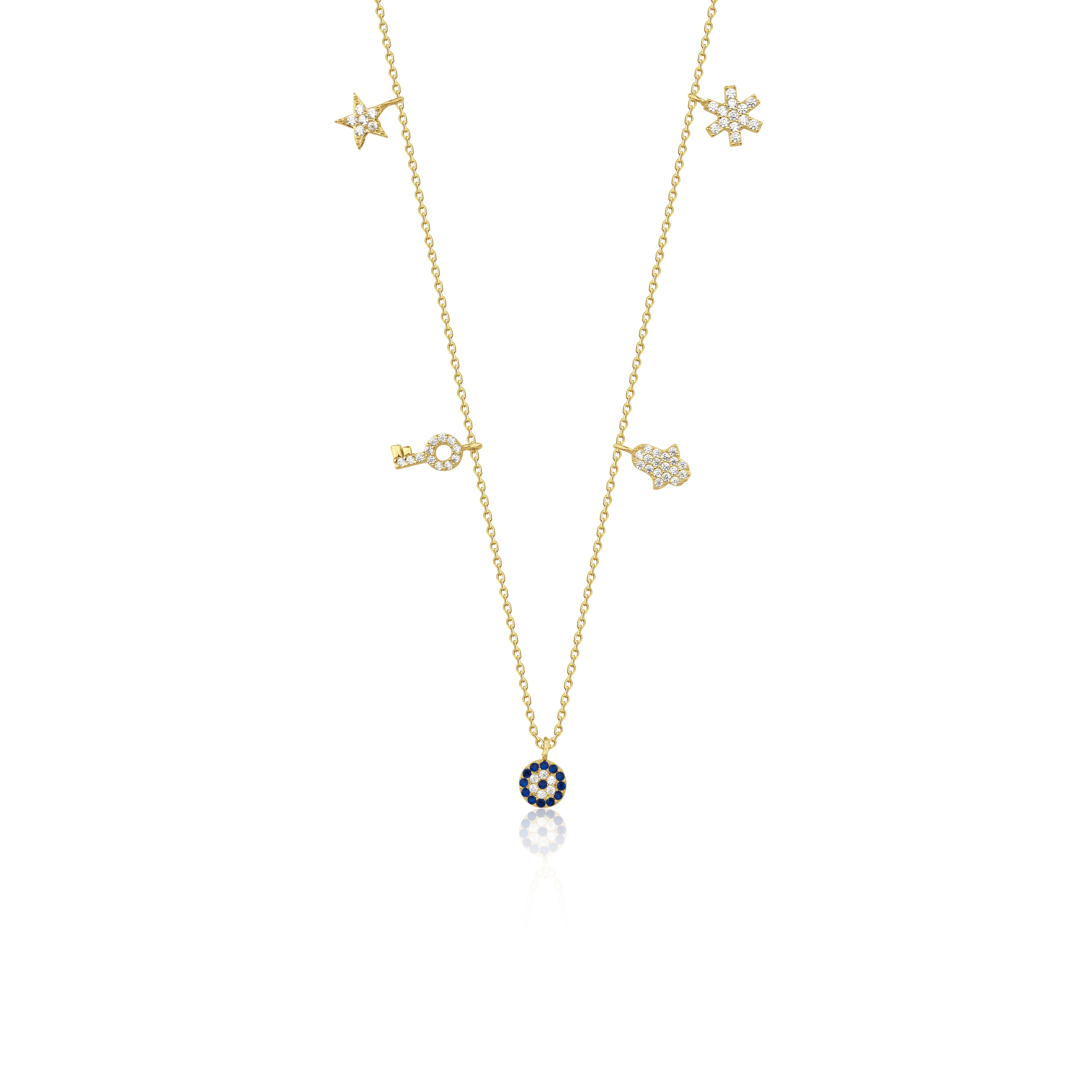 Şans Kolyesi - 925 Ayar Gümüş