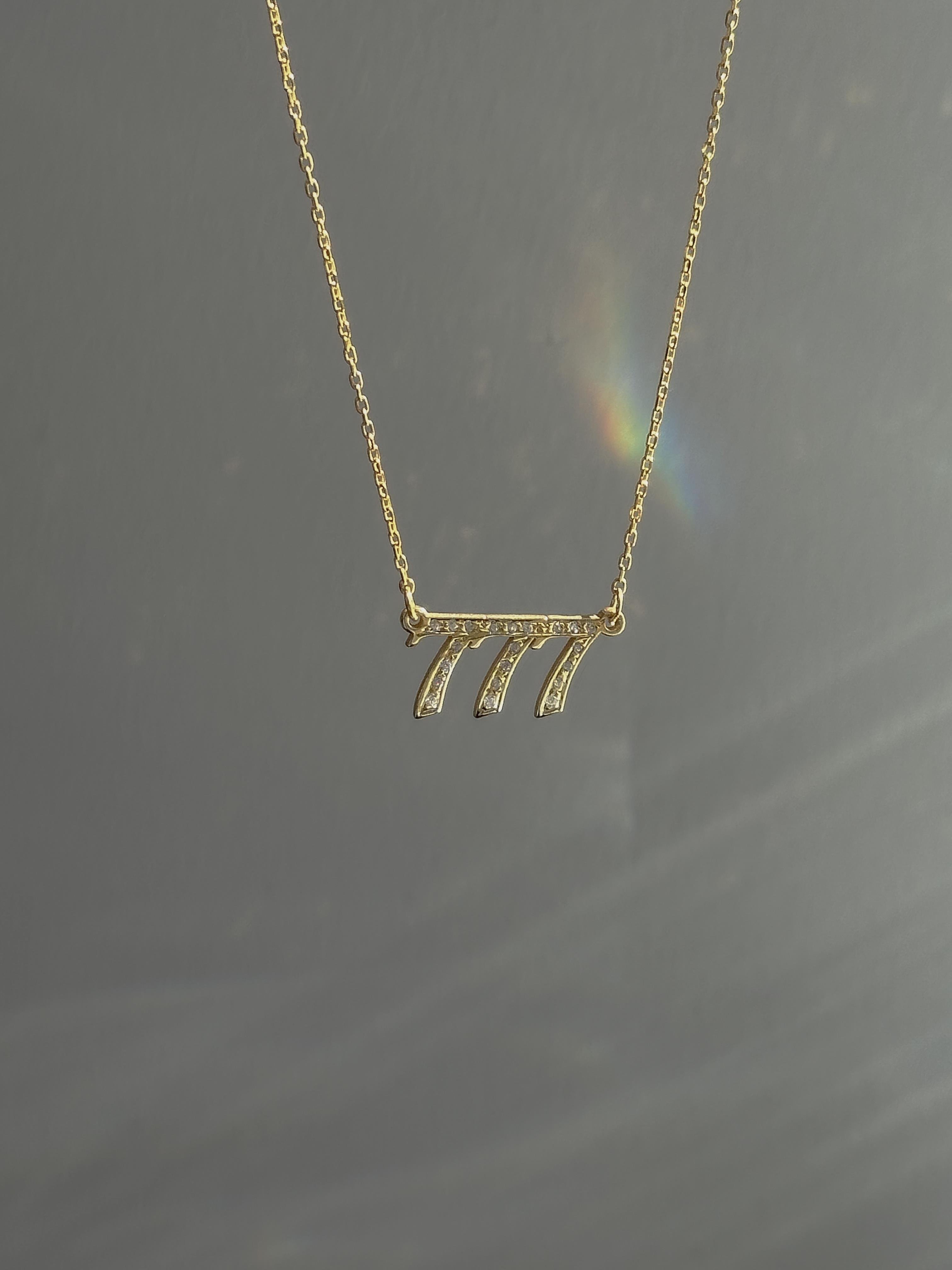 Taşlı Melek Sayısı Kolye  - 925 Ayar Gümüş