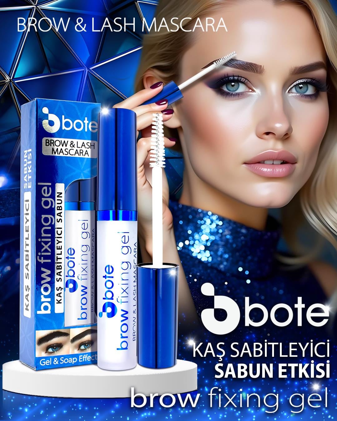 BoteBote Fixing Gel &Soap Effect Mascara