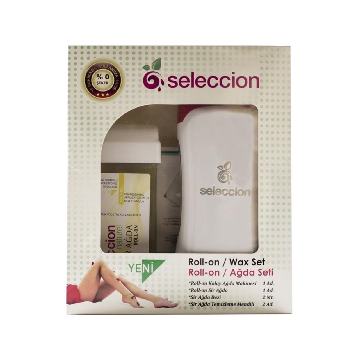 Seleccıon NaturelSeleccion Agda Makınesı Kartus Isıtıcılı Set