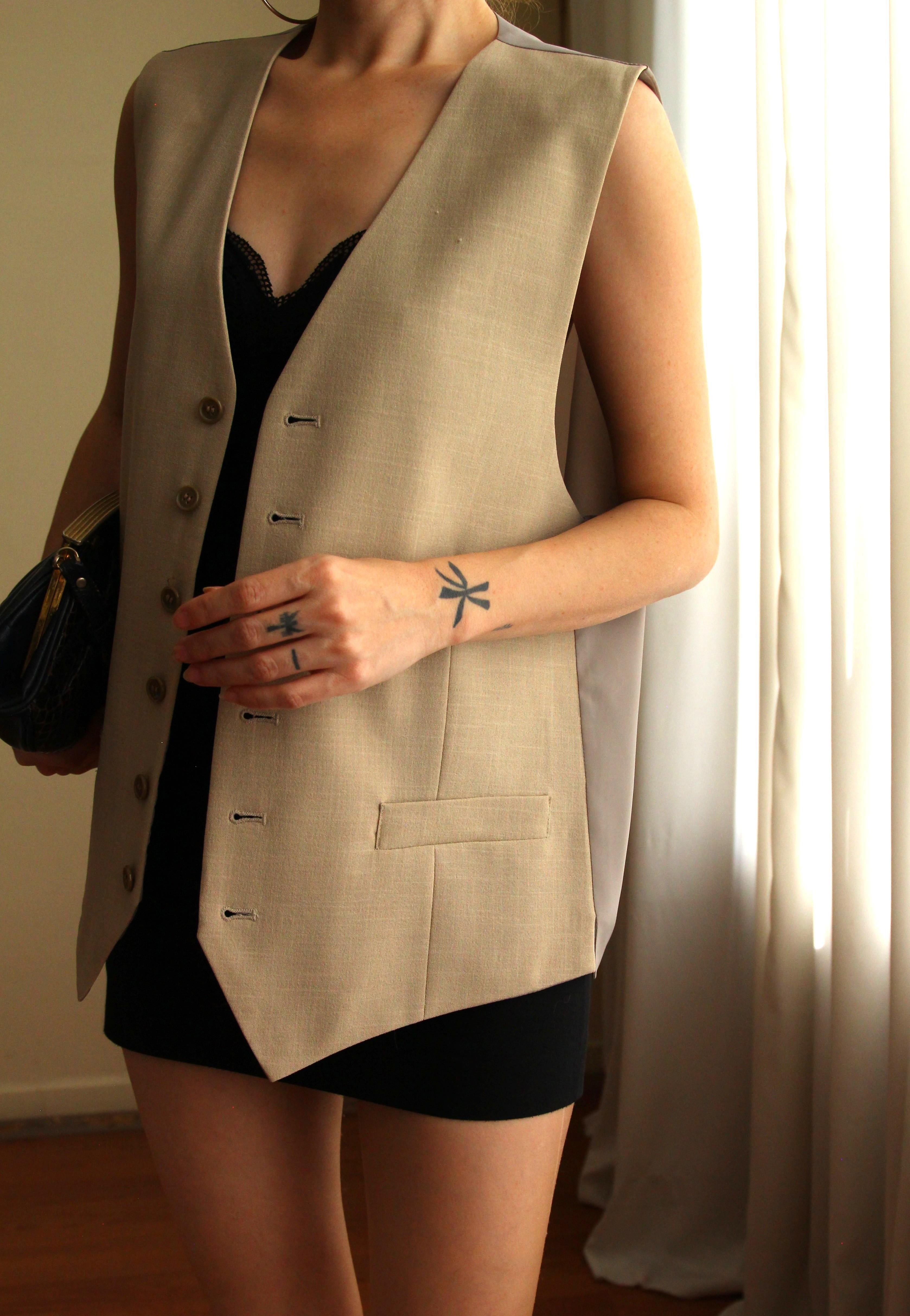 90s Tailored Classical Vintage Yelek