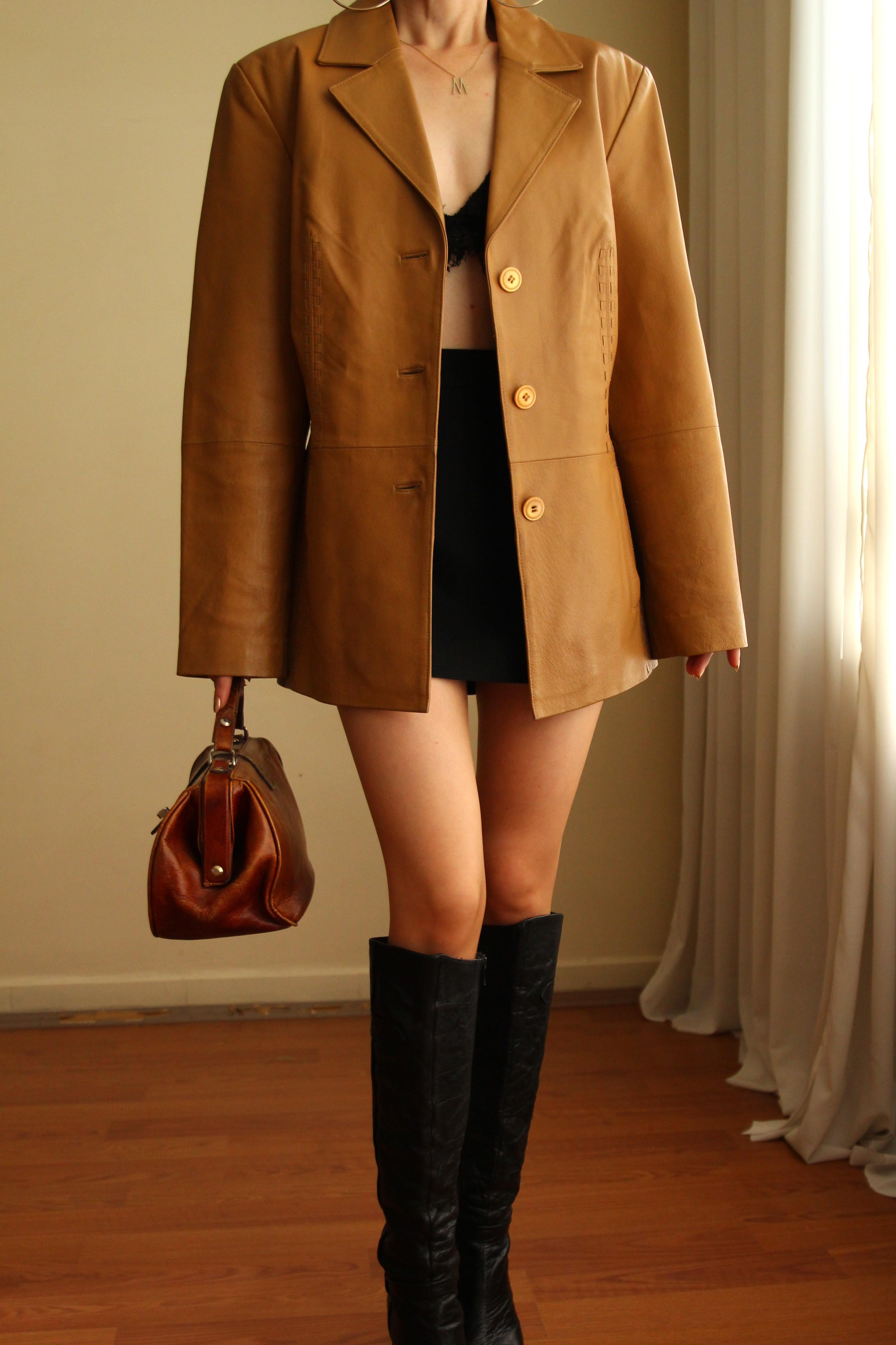 Leather Ceket