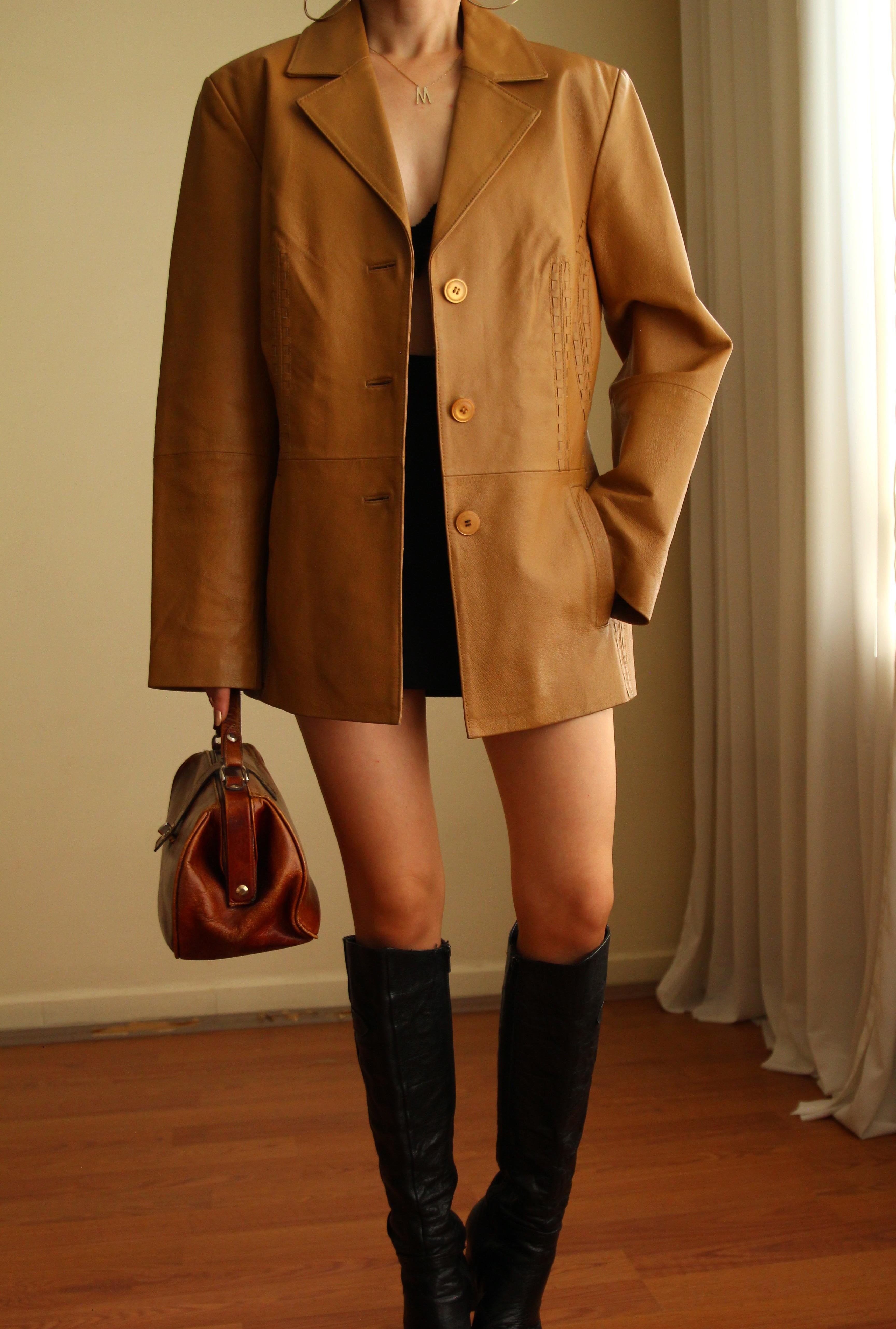 Leather Ceket