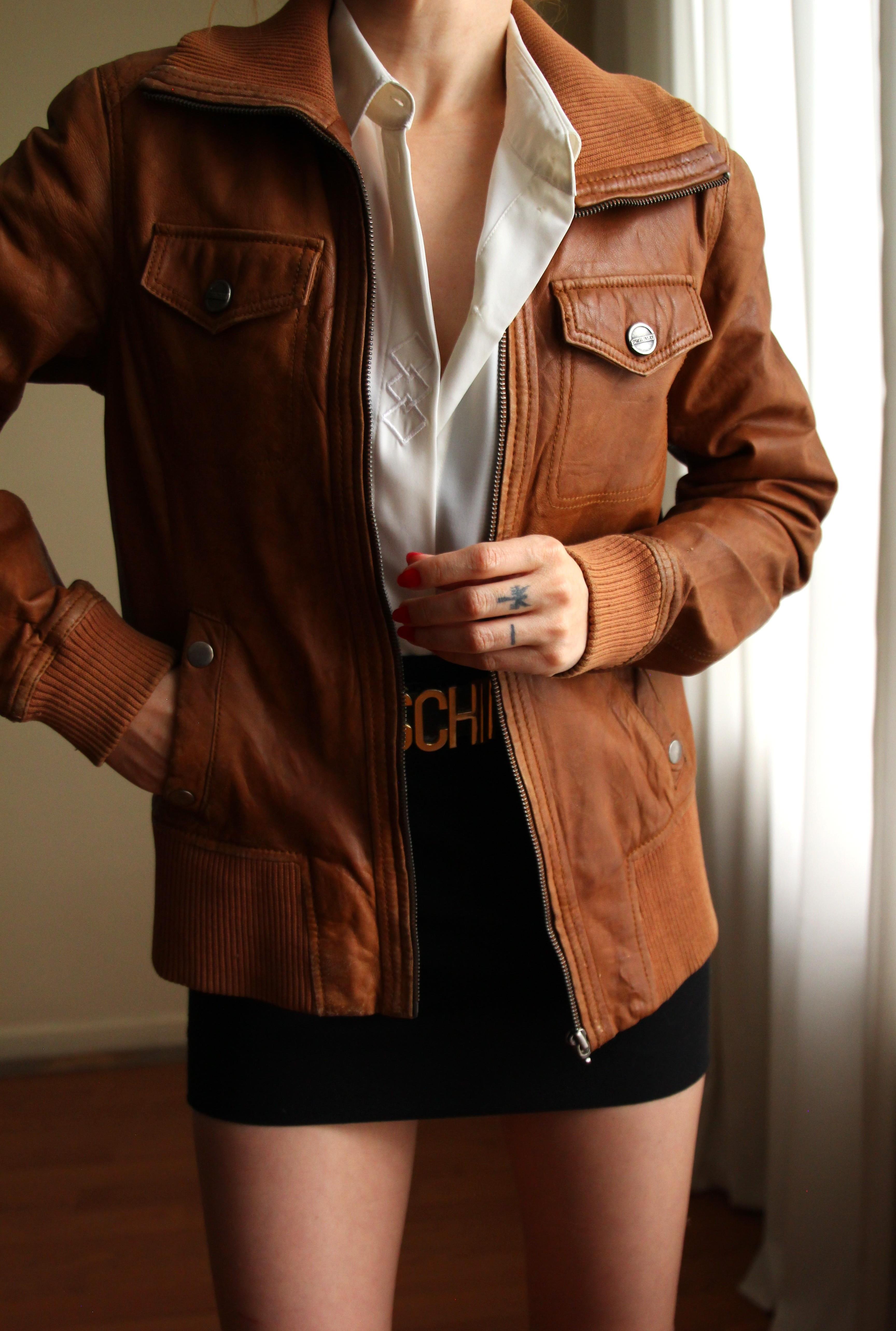 Leather Ceket