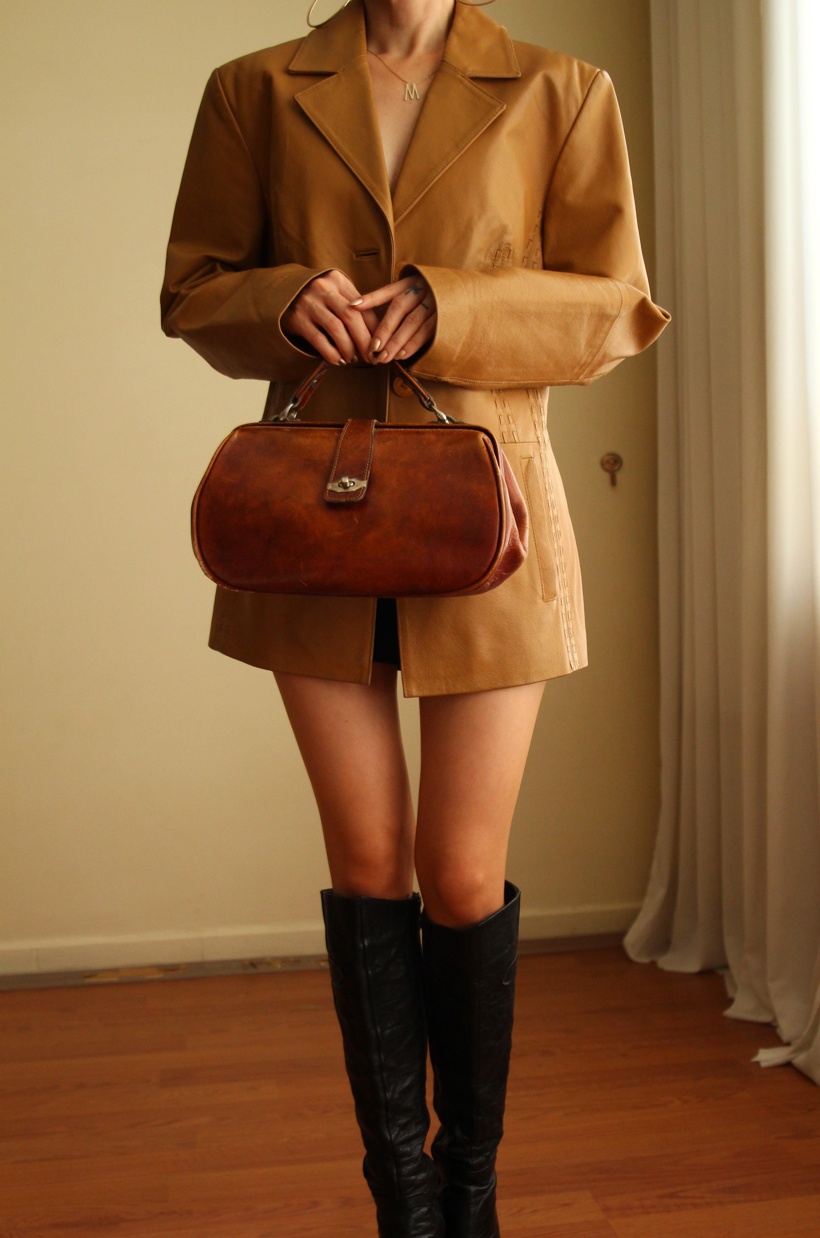 Leather Ceket