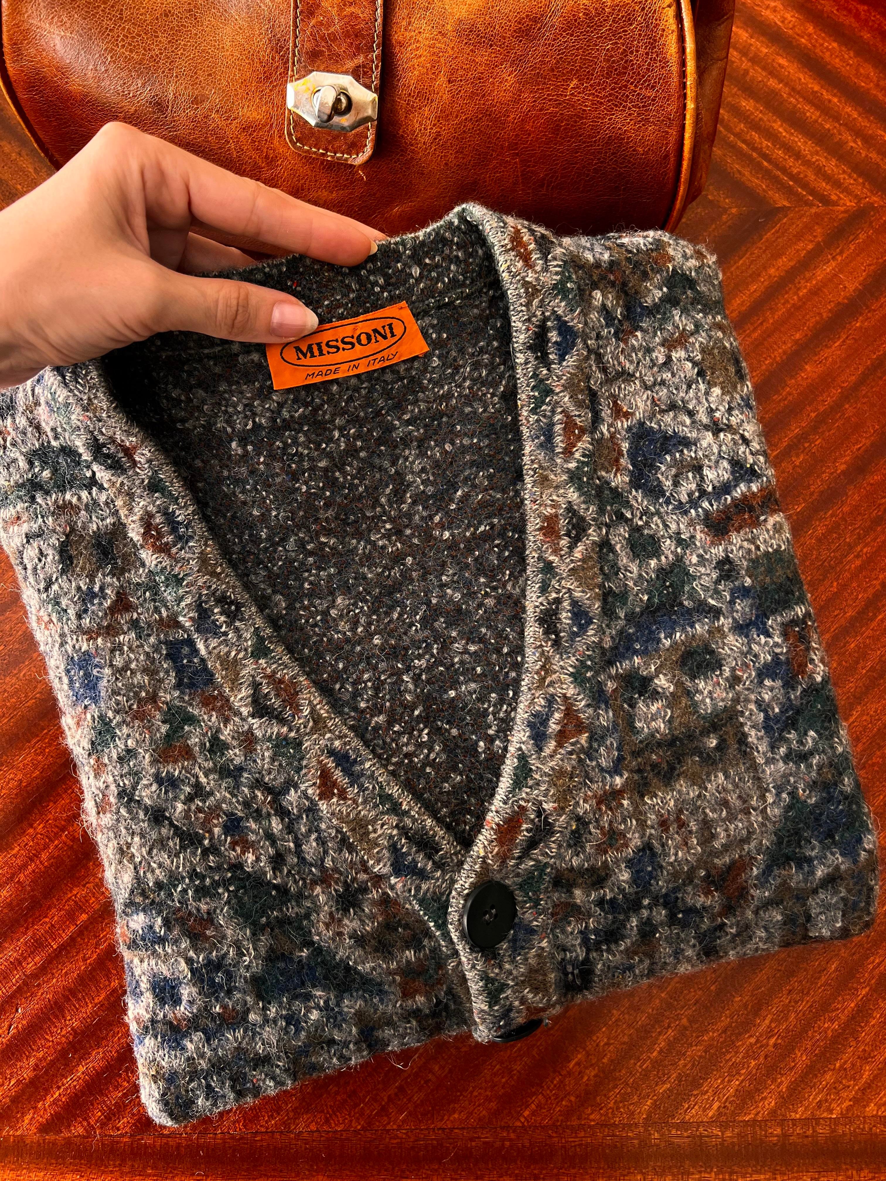 MISSONI %100 Saf Yün Hırka