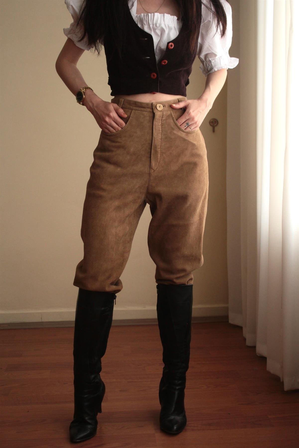Vintage Bavyera Pantolon