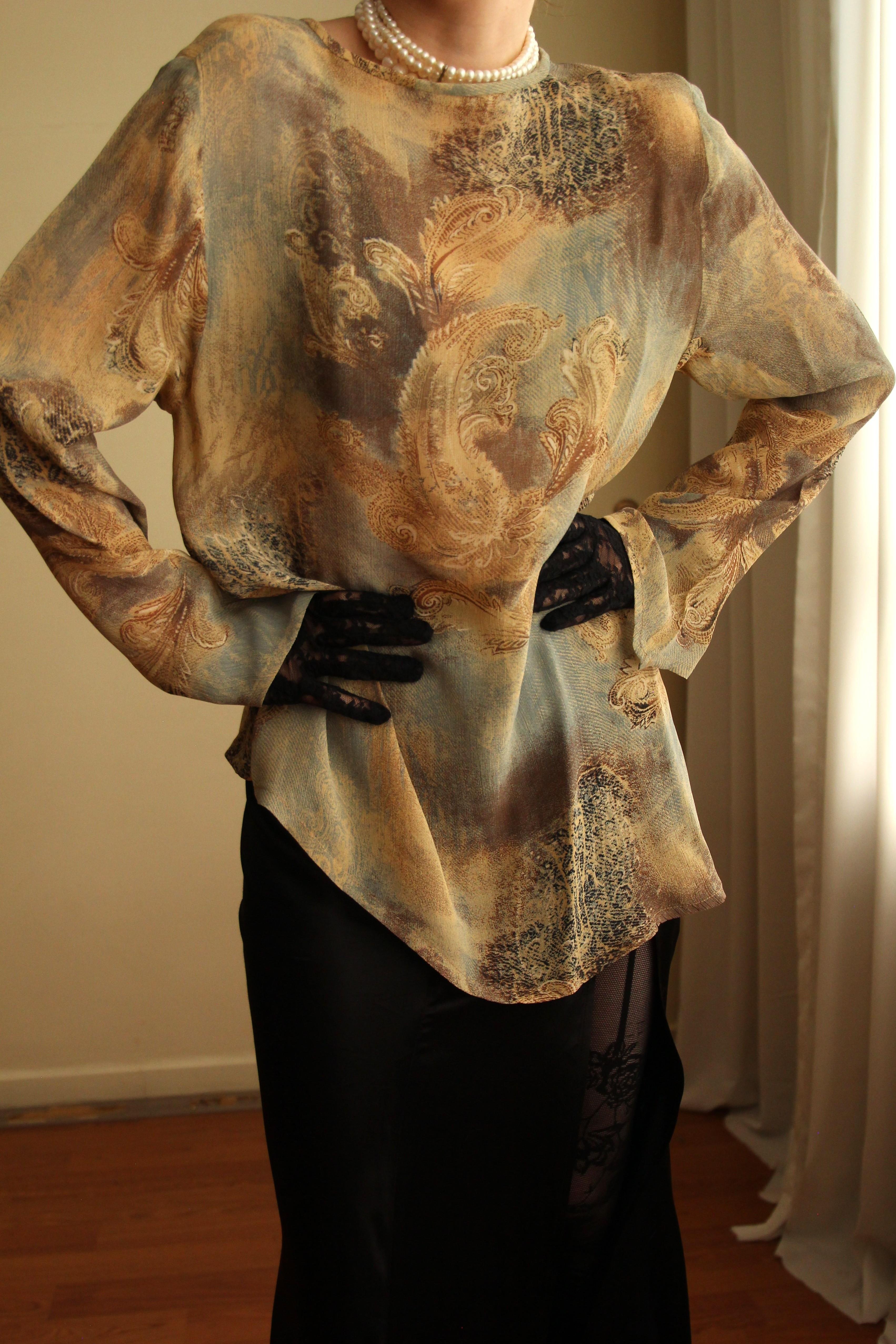 Vintage Bluz Top