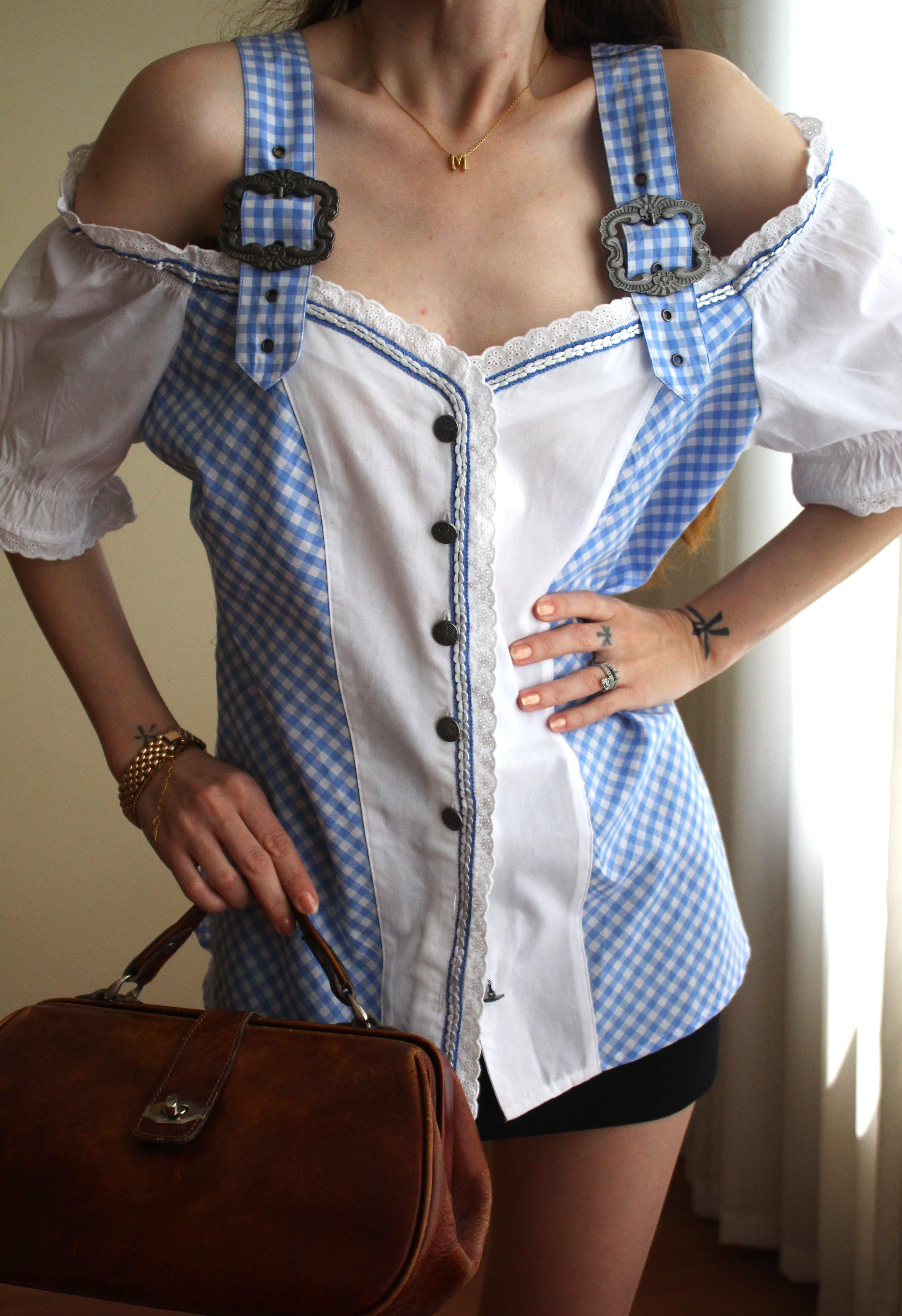Vintage Bluz Top