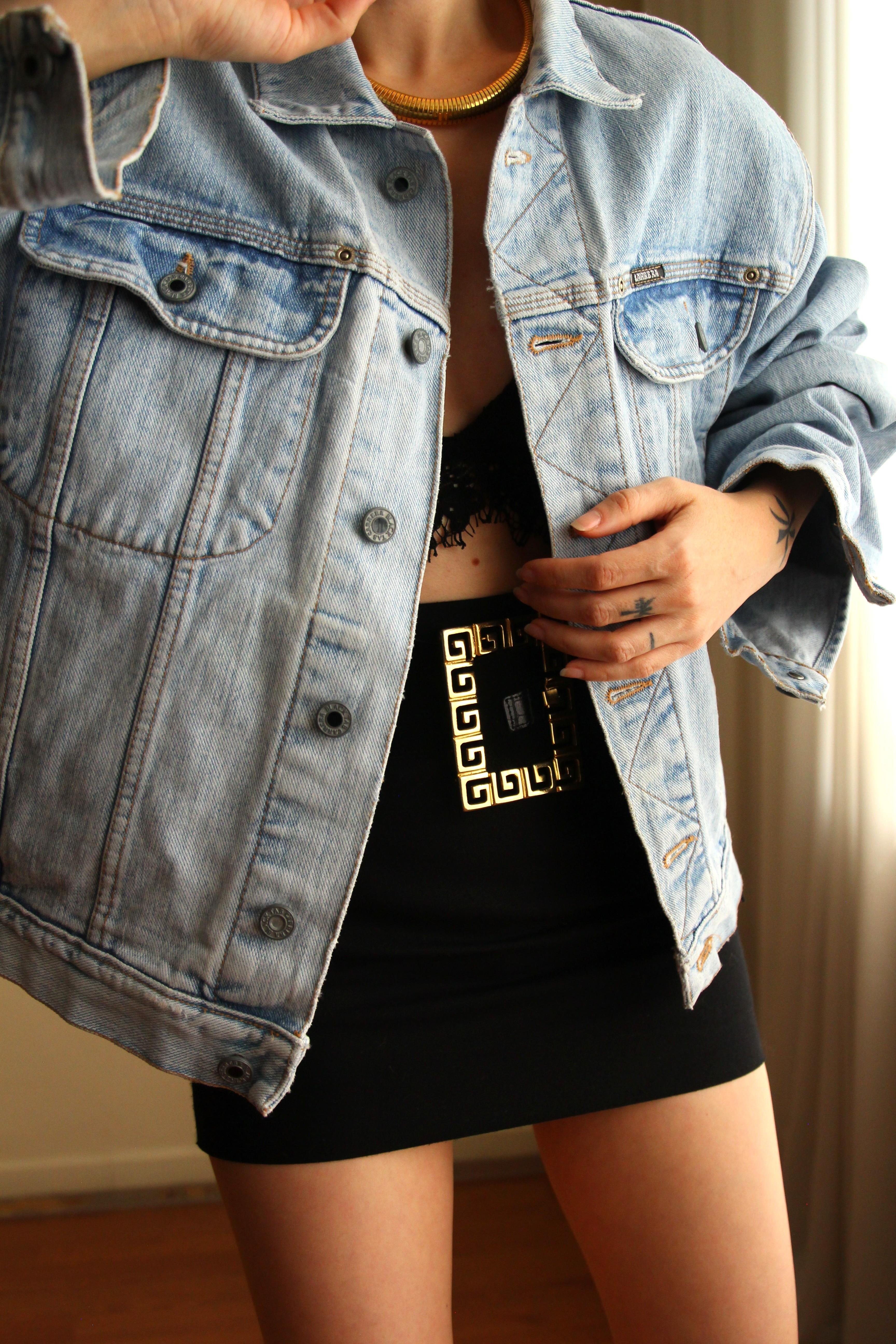 Vintage Denim Ceket