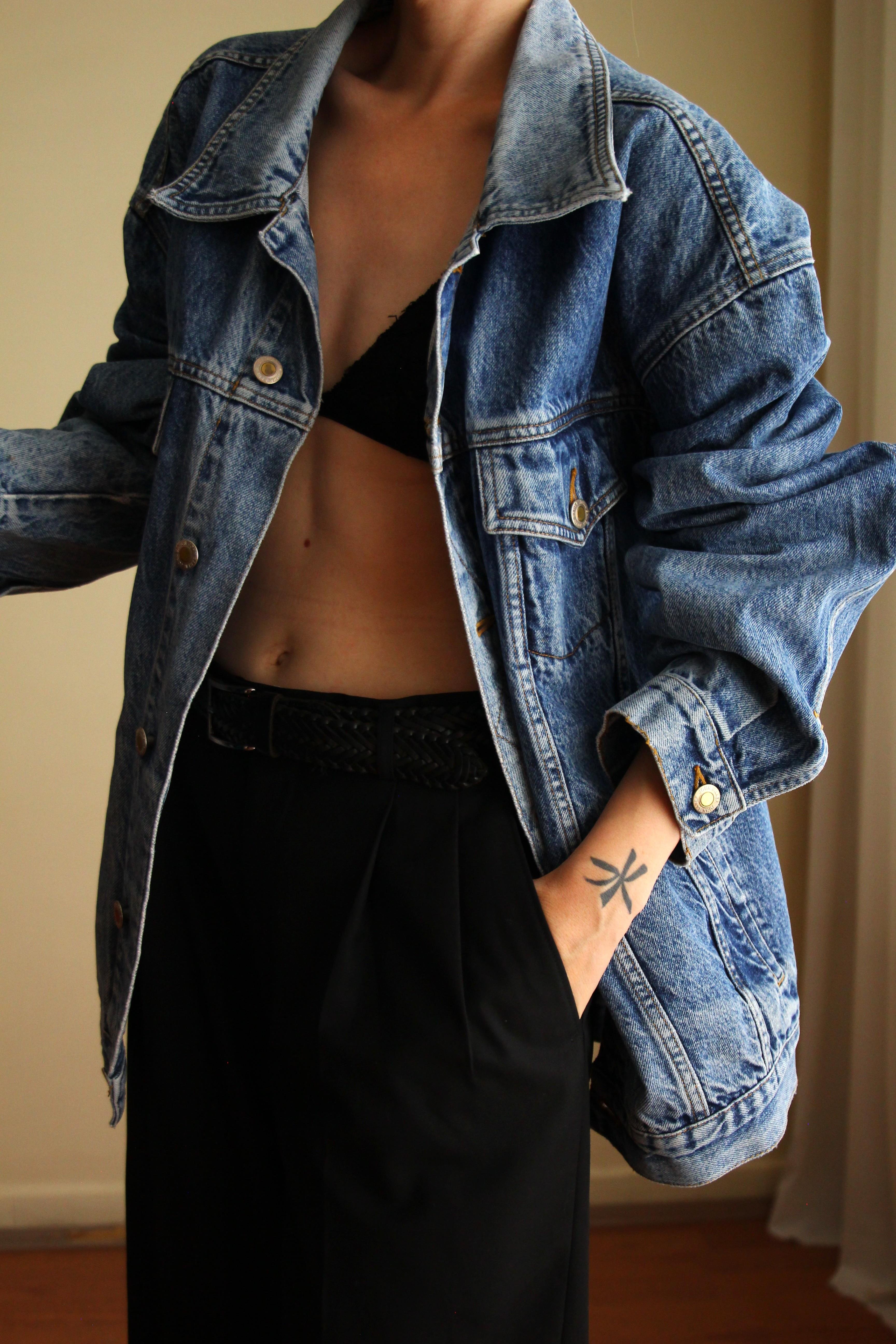 Vintage Denim Ceket