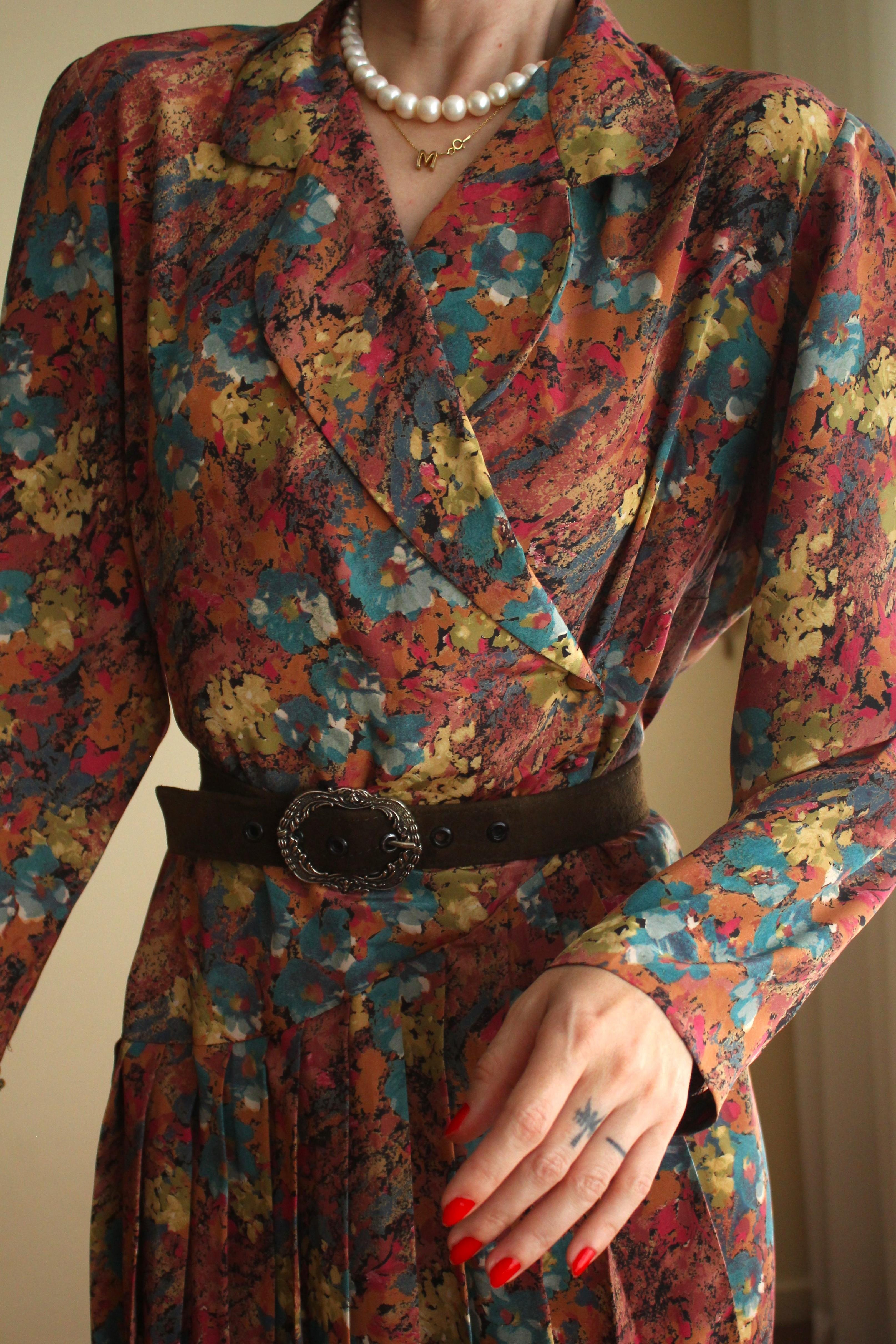Vintage Elbise