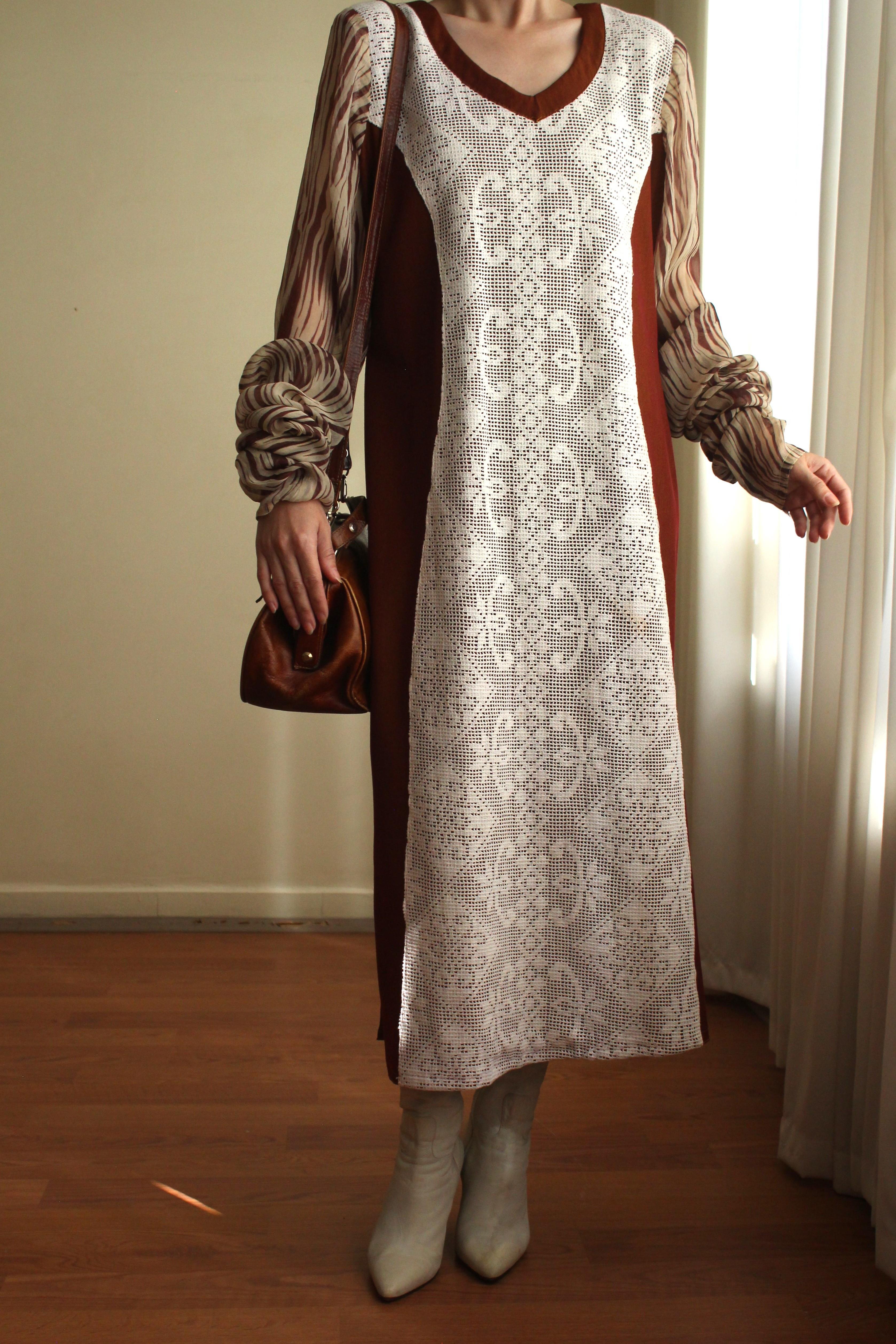 Vintage Elbise