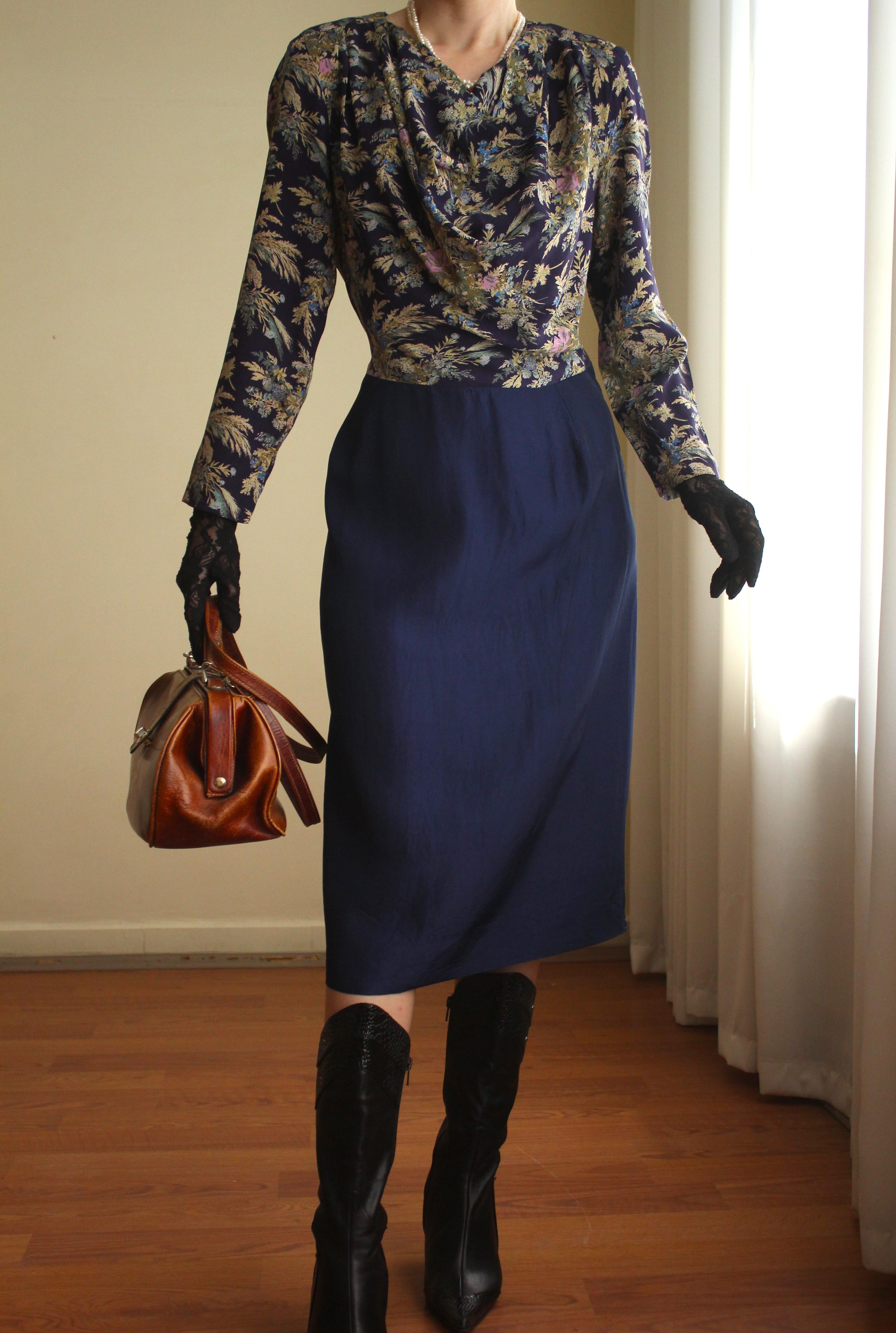 Vintage Elbise