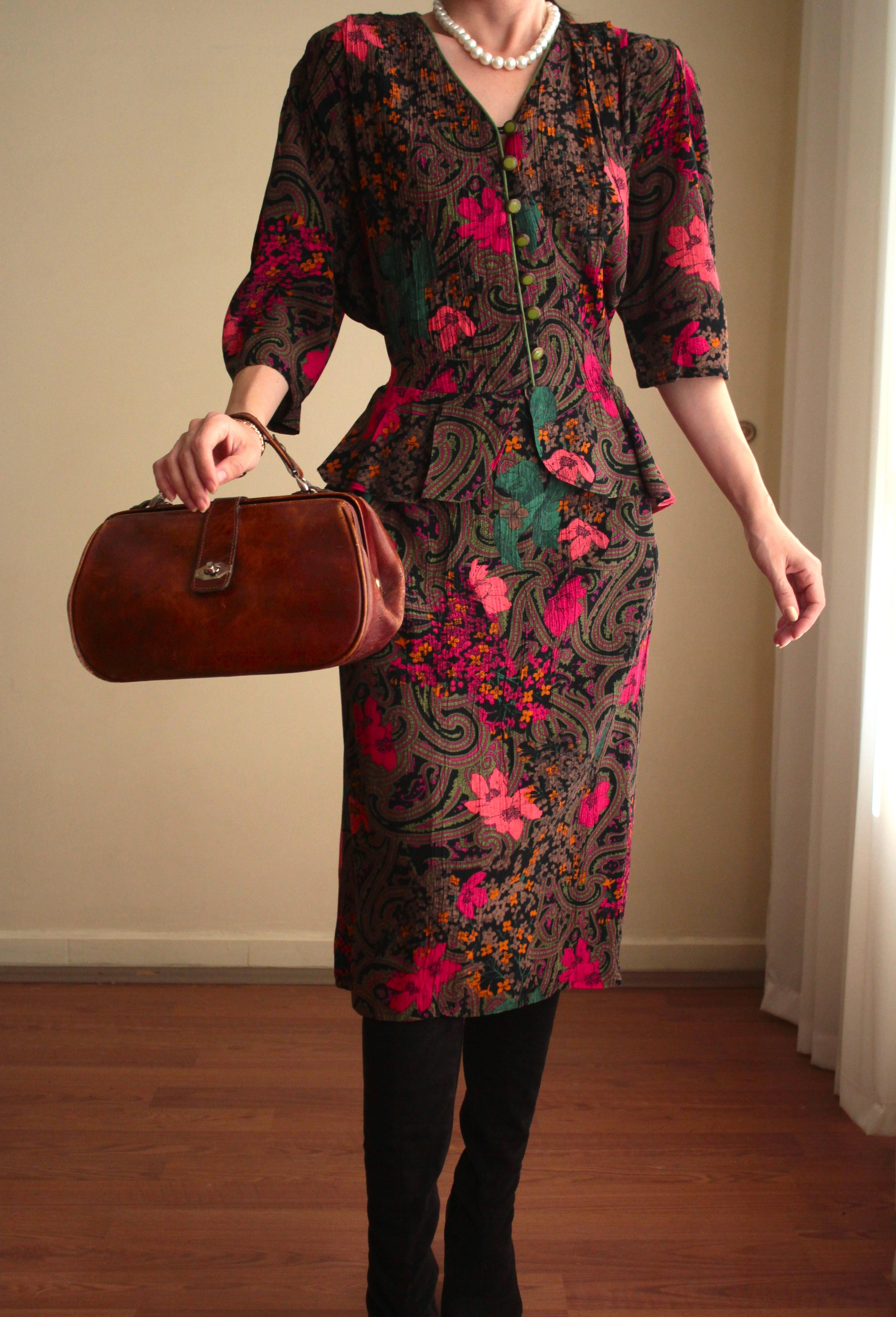 Vintage Elbise