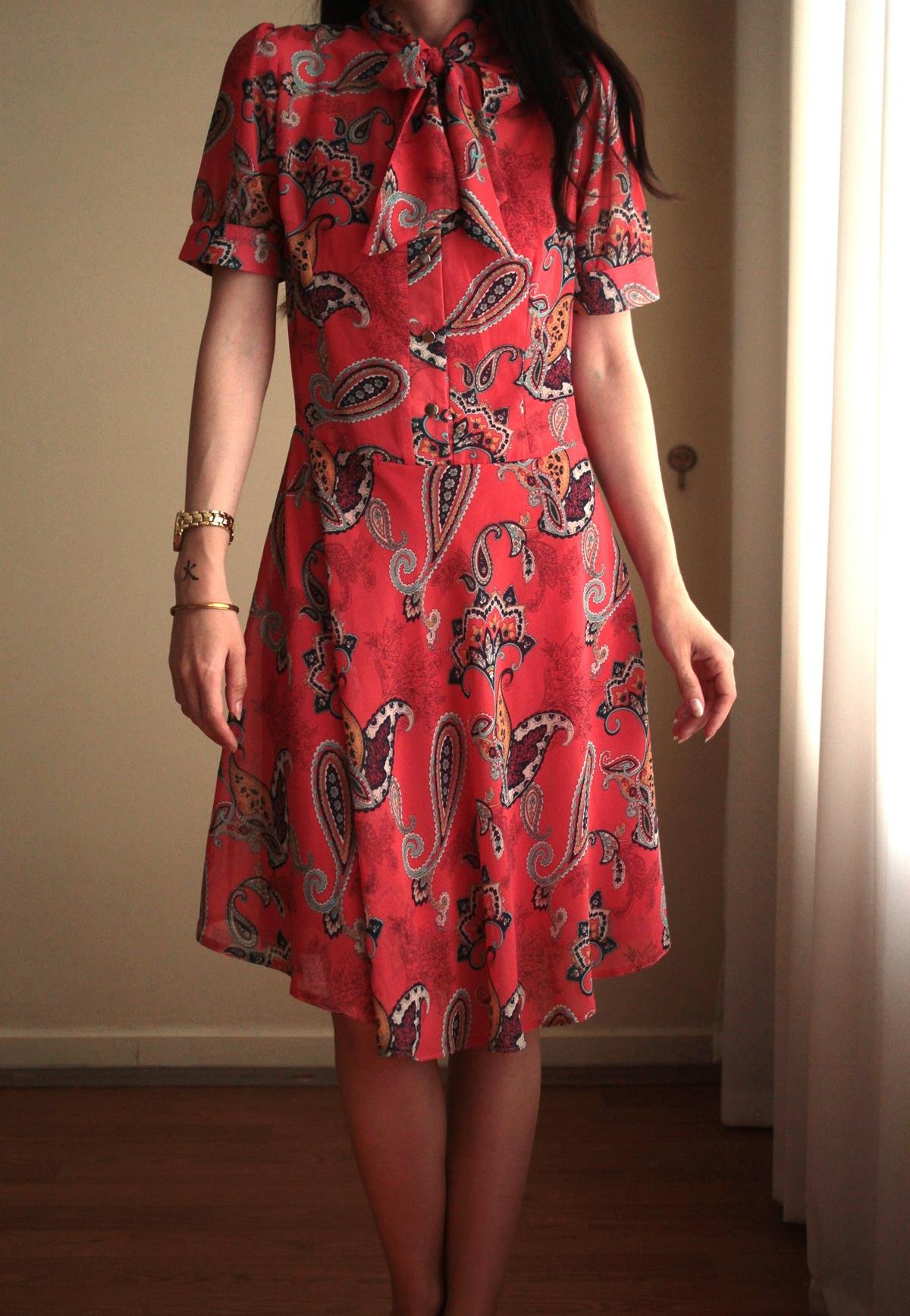 Vintage Elbise