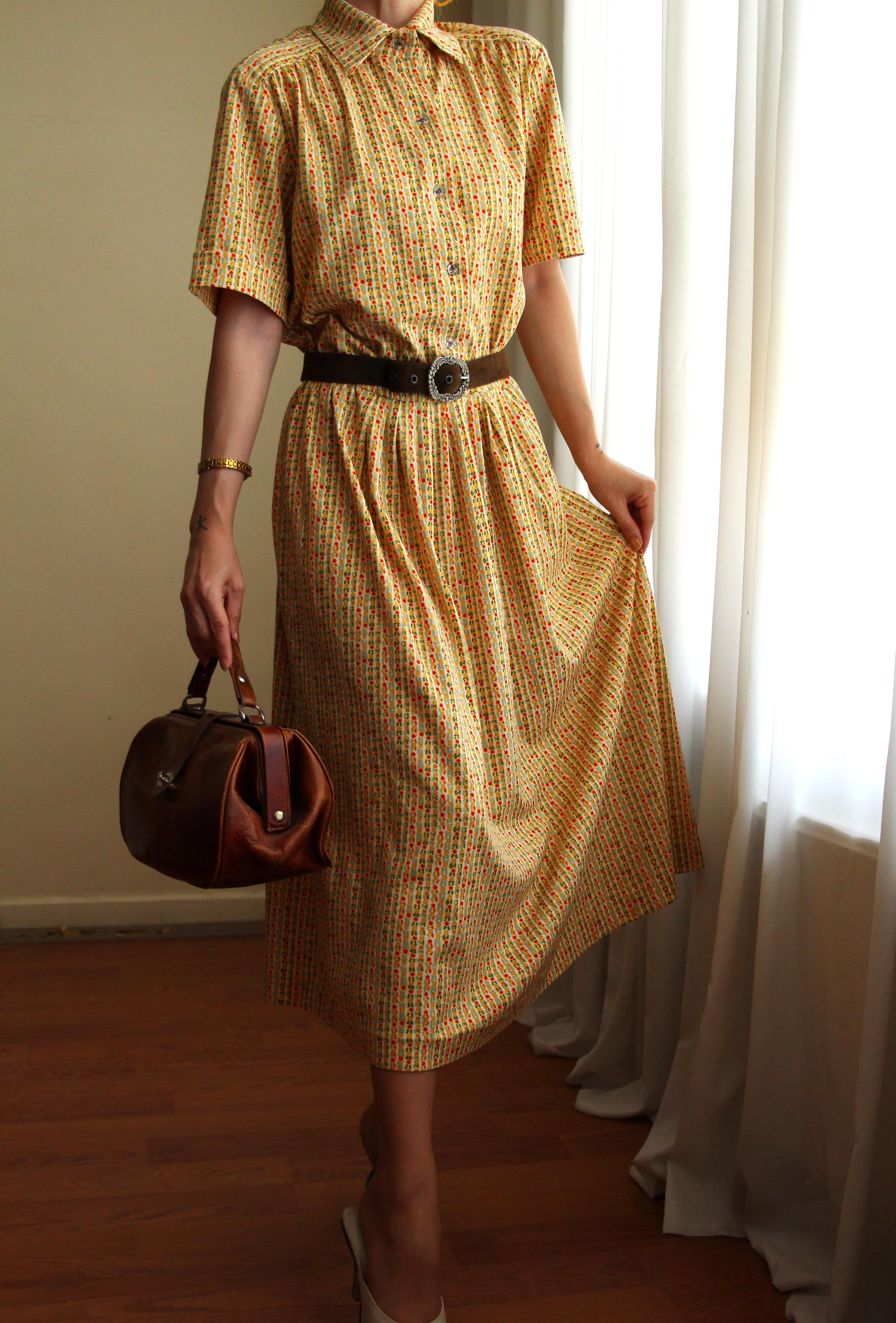 Vintage Elbise