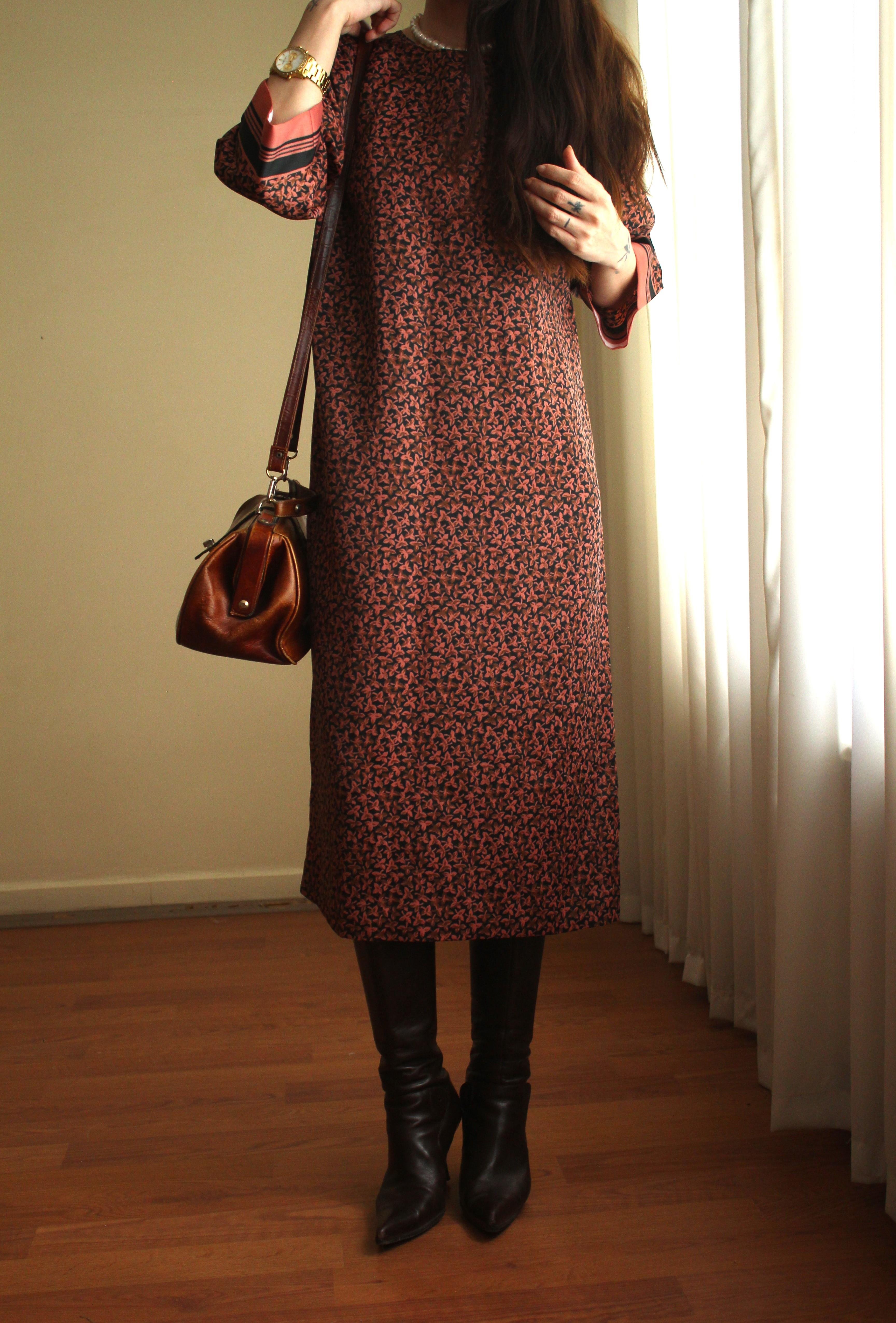 Vintage Elbise