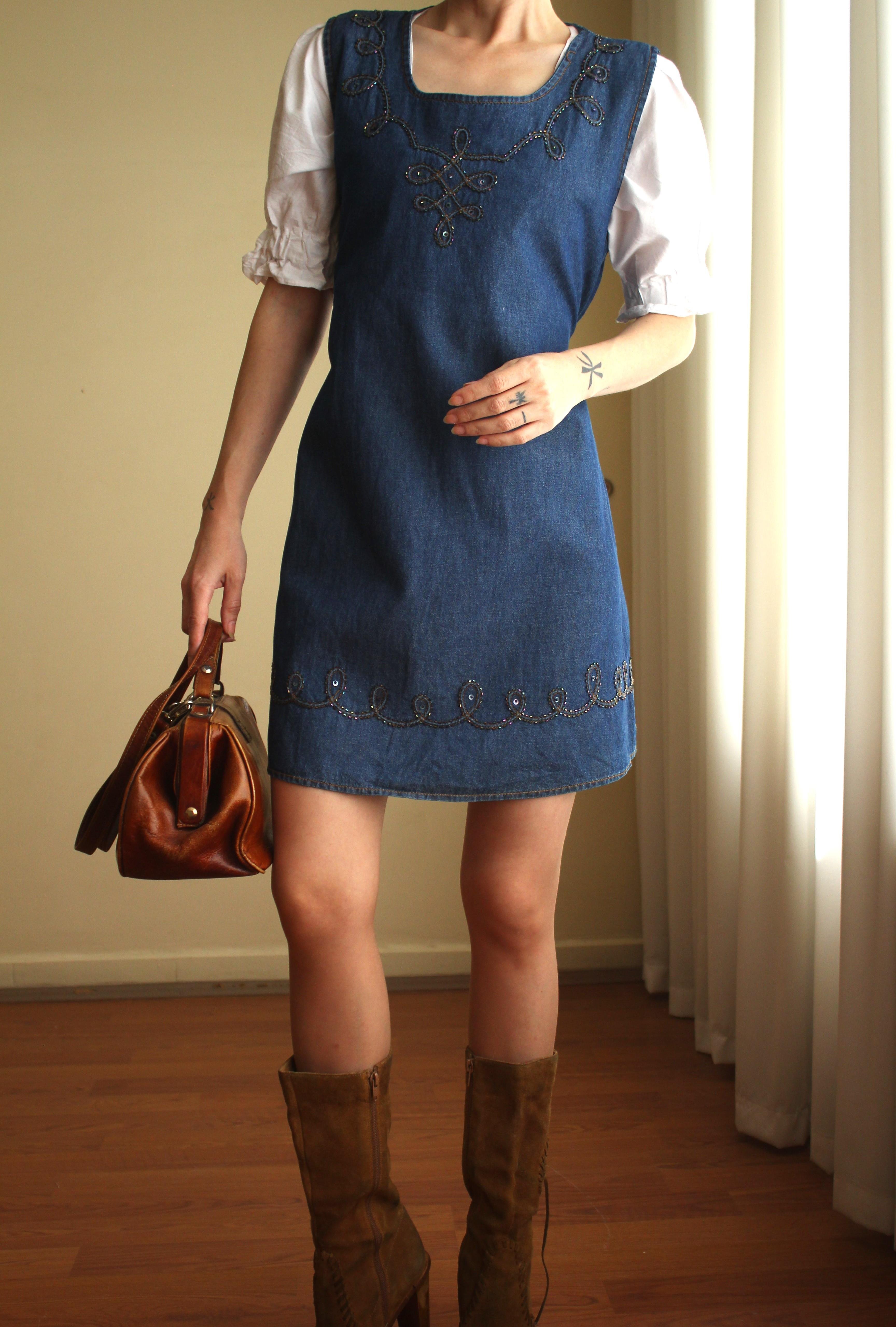 Vintage Elbise