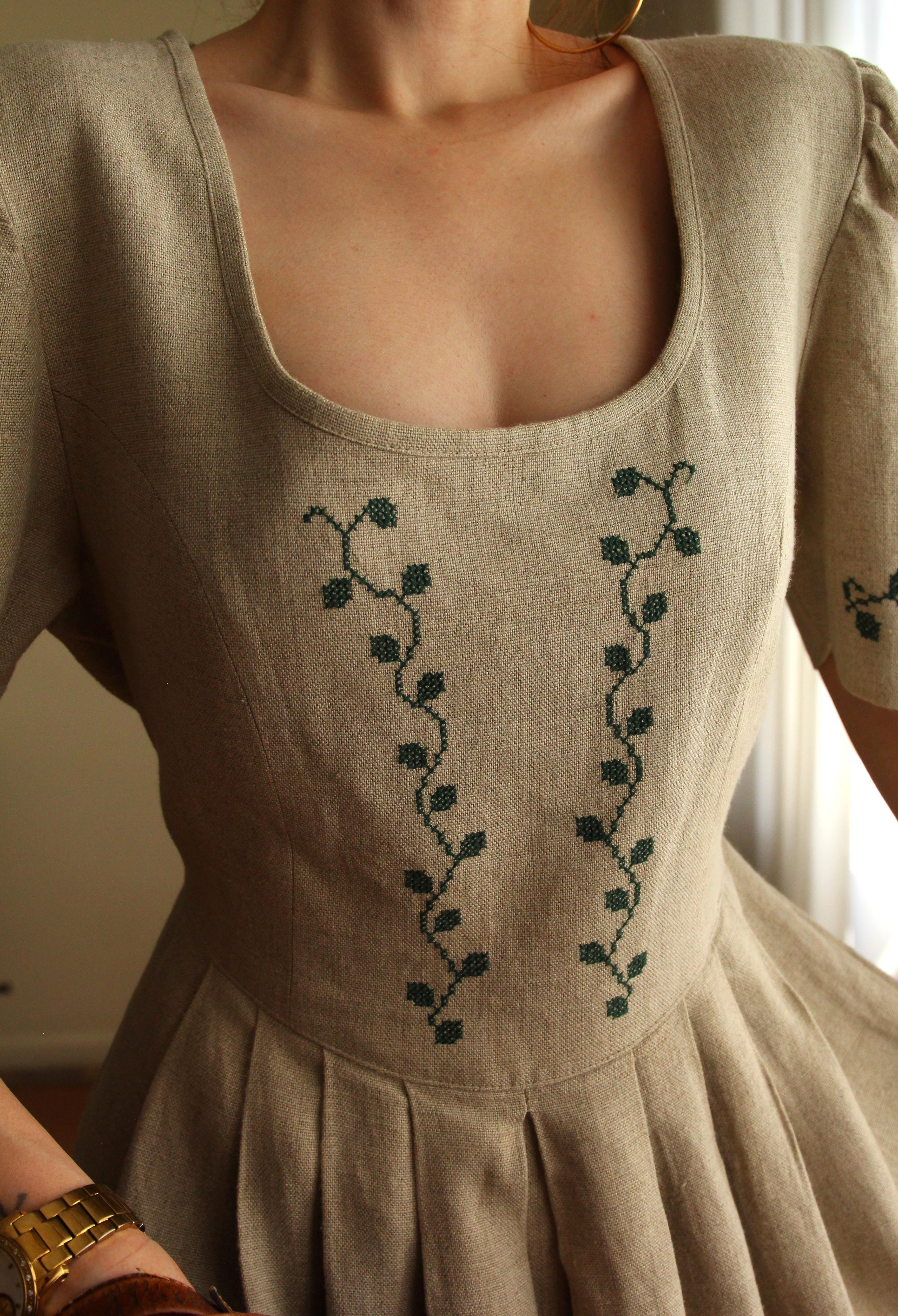 Vintage Elbise